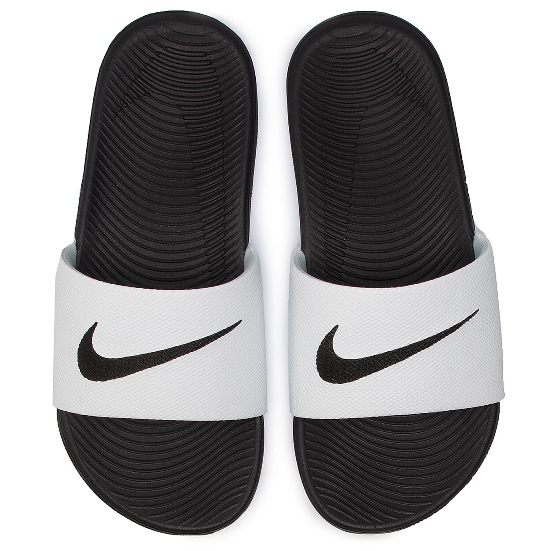 Nike Șlapi Kawa Slide (GS/PS) 819352 100 Alb - Pled.ro