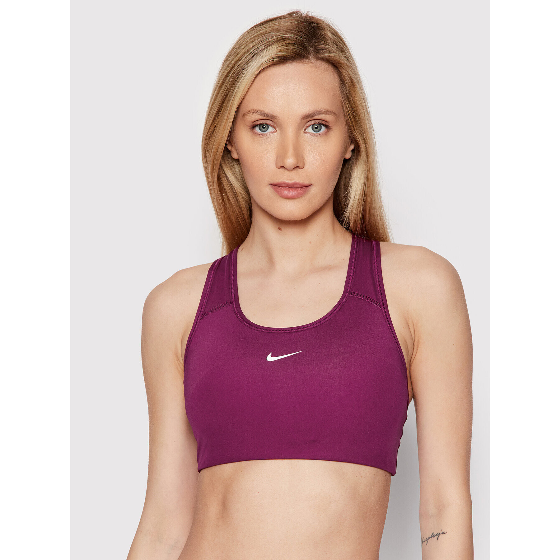 Nike Sutien sport Swoosh BV3636 Violet - Pled.ro