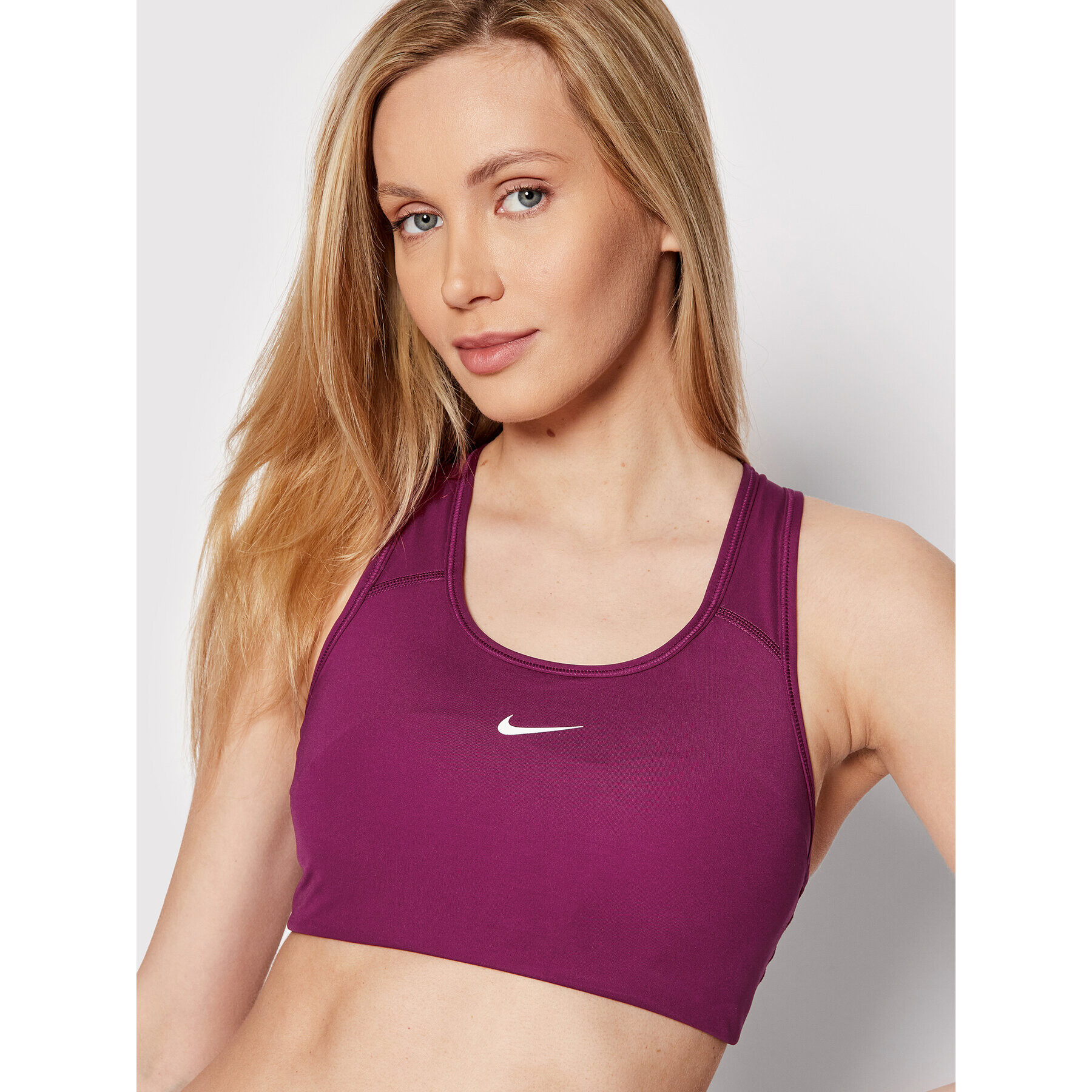 Nike Sutien sport Swoosh BV3636 Violet - Pled.ro