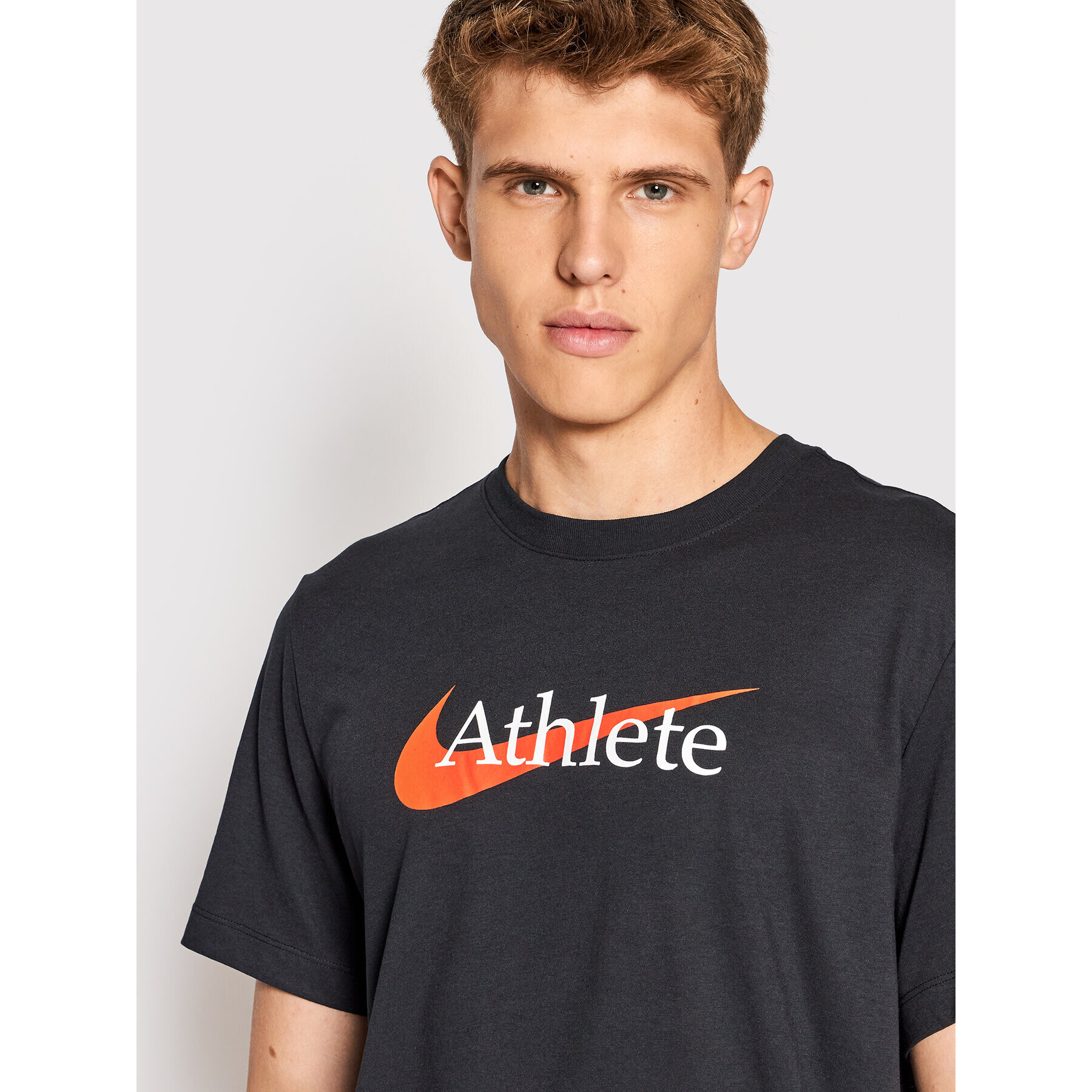 Nike Tricou Dri-FIT CW6950 Negru Standard Fit - Pled.ro