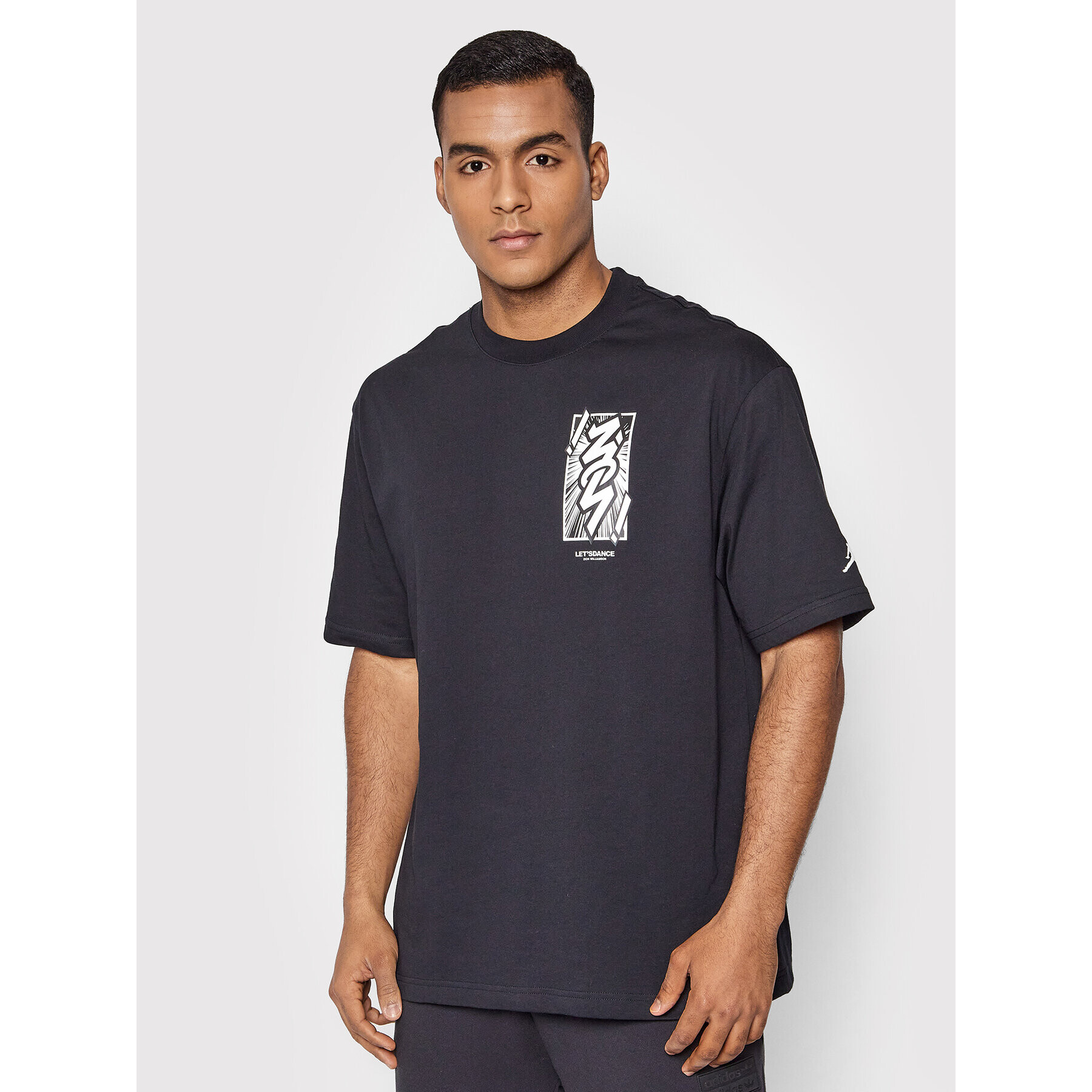 Nike Tricou Dri-FIT Zion DH0592 Negru Standard Fit - Pled.ro