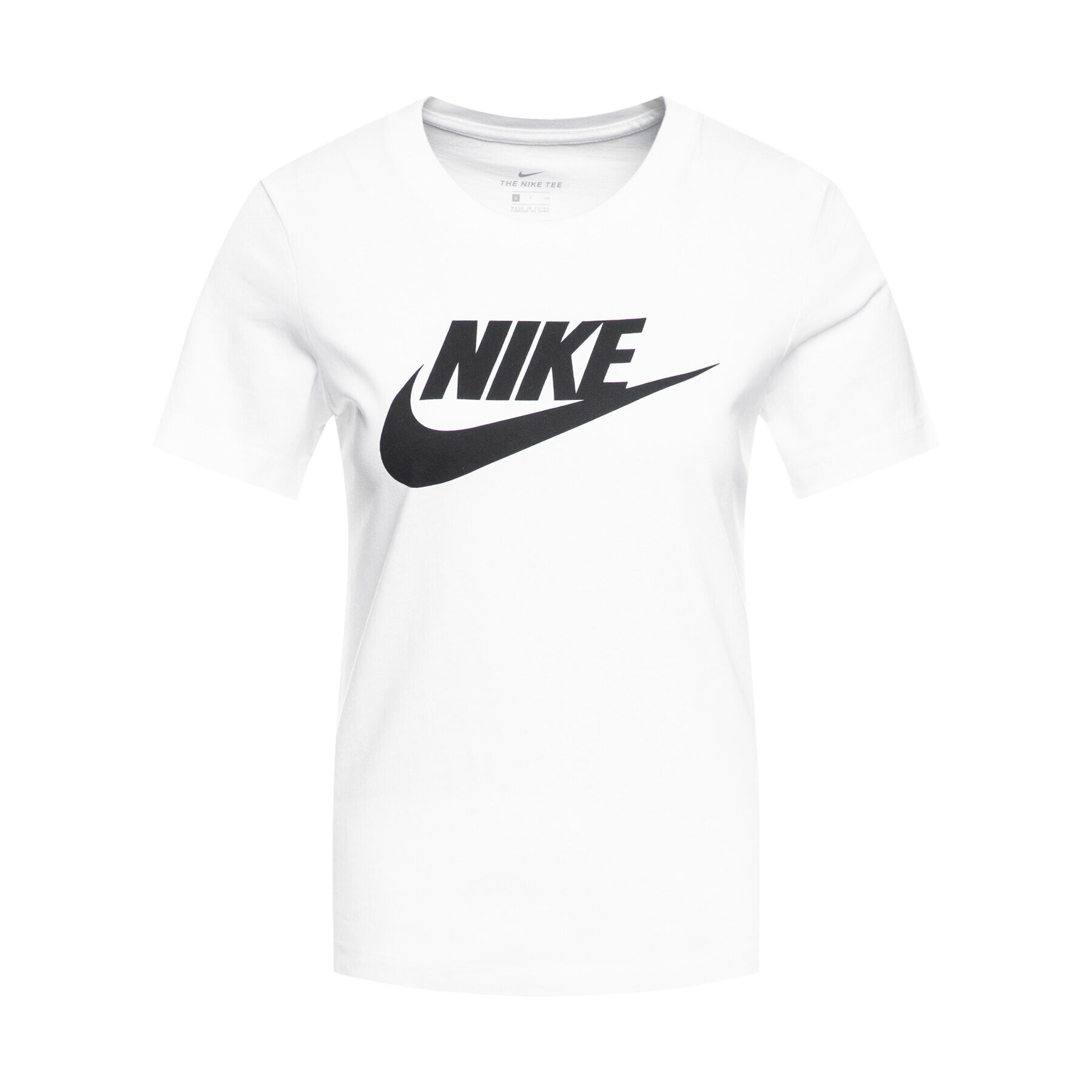 Nike Tricou Essential BV6169 Alb Regular Fit - Pled.ro