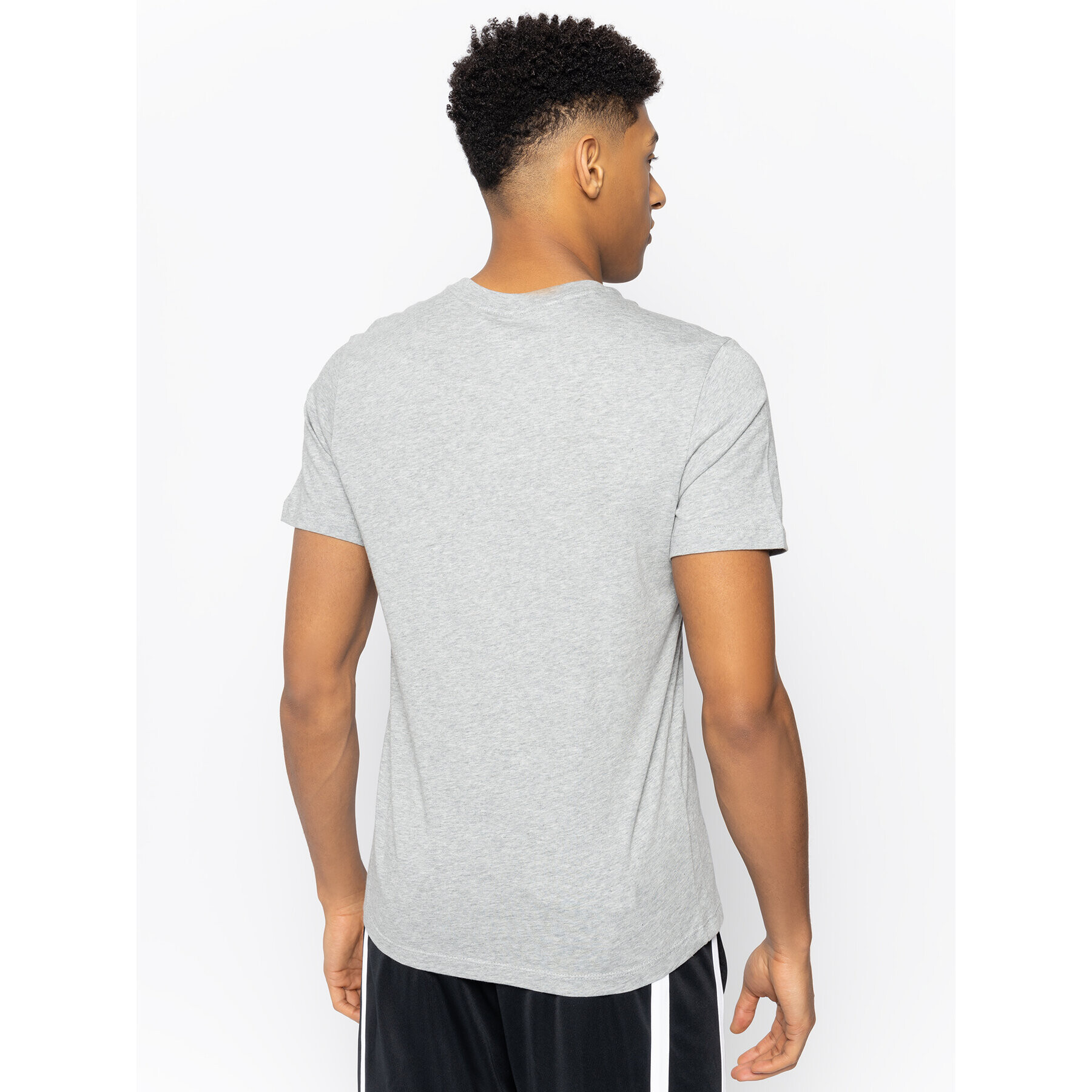 Nike Tricou Icon Futura AR5004 Gri Regular Fit - Pled.ro