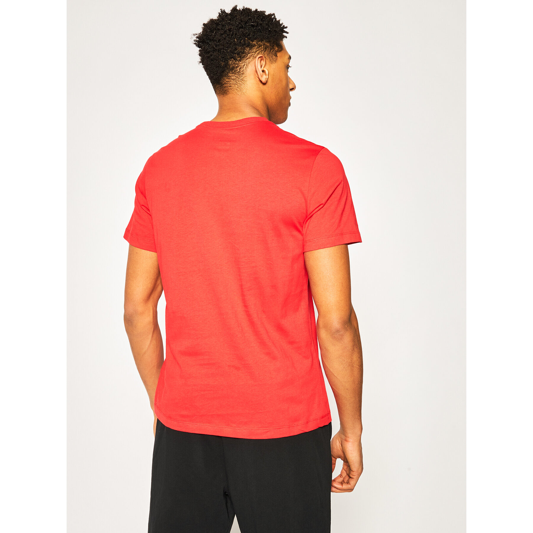 Nike Tricou Sportswear Club AR4997 Roșu Regular Fit - Pled.ro