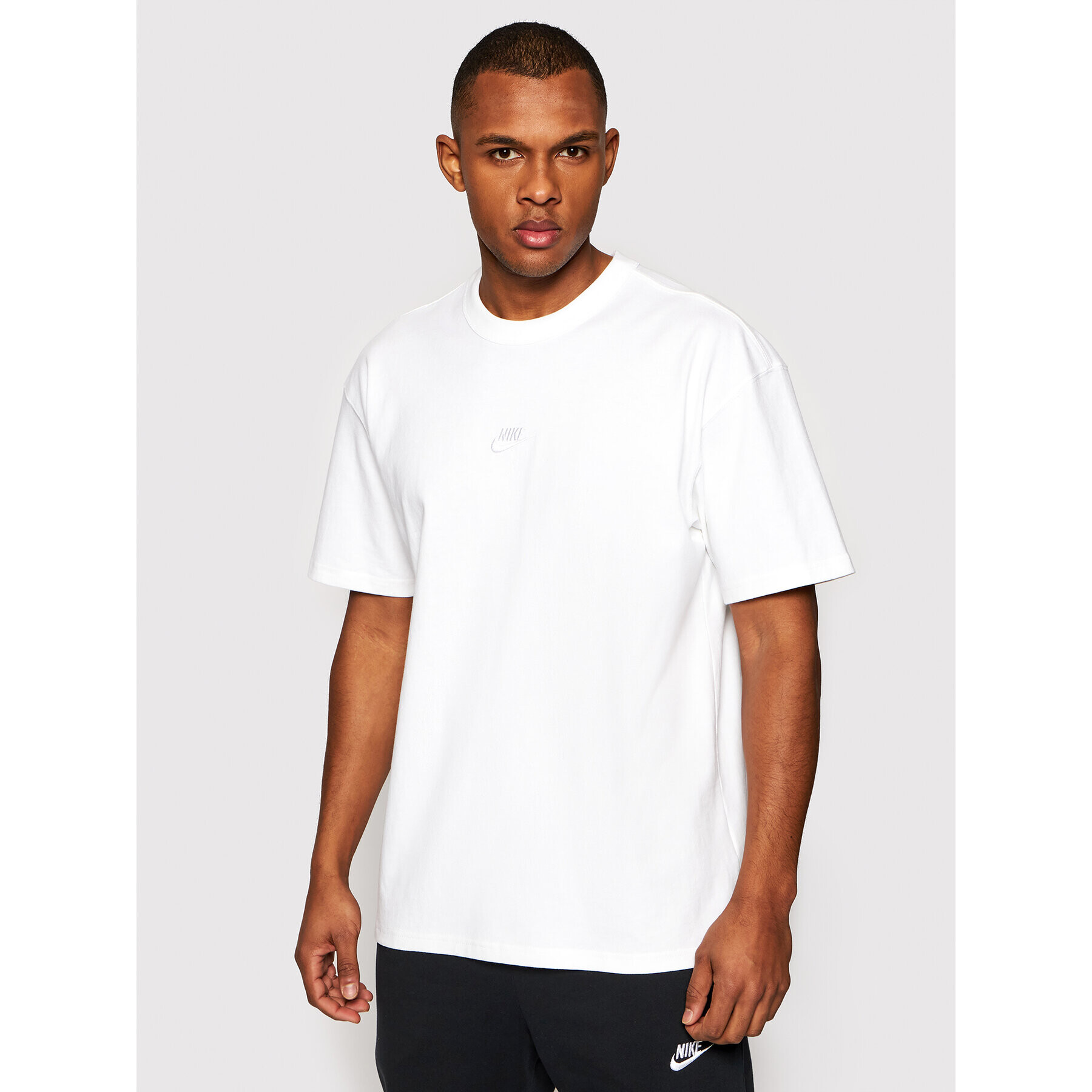 Nike Tricou Sportswear DB3193 Alb Loose Fit - Pled.ro