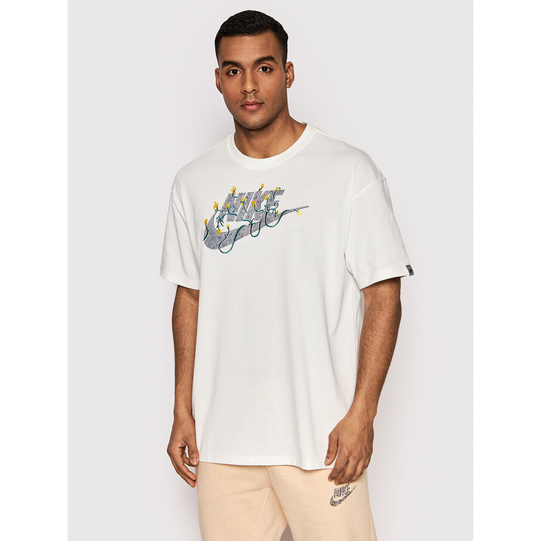 Nike Tricou Sportswear DB6090 Alb Loose Fit - Pled.ro