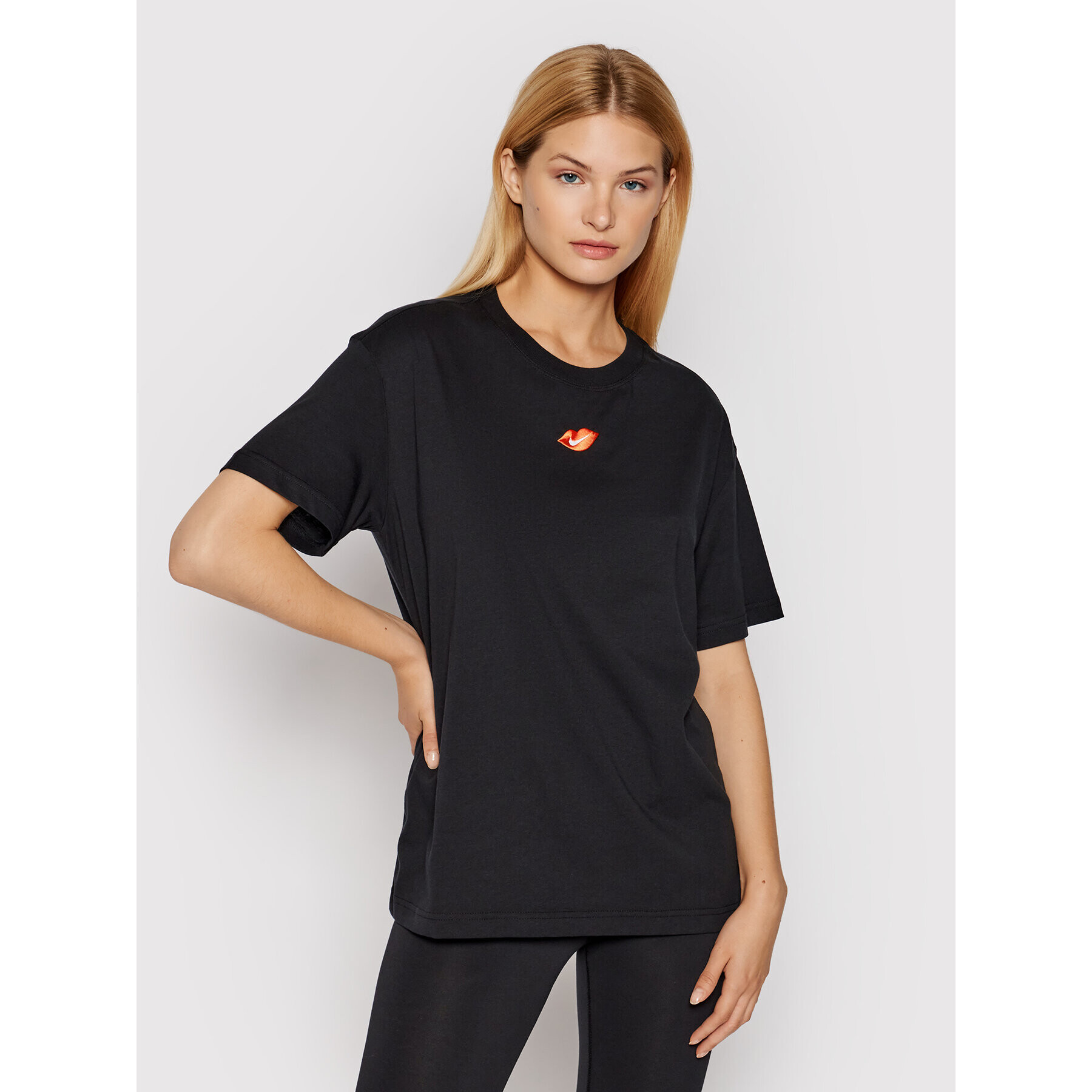 Nike Tricou Sportswear DB9817 Negru Loose Fit - Pled.ro