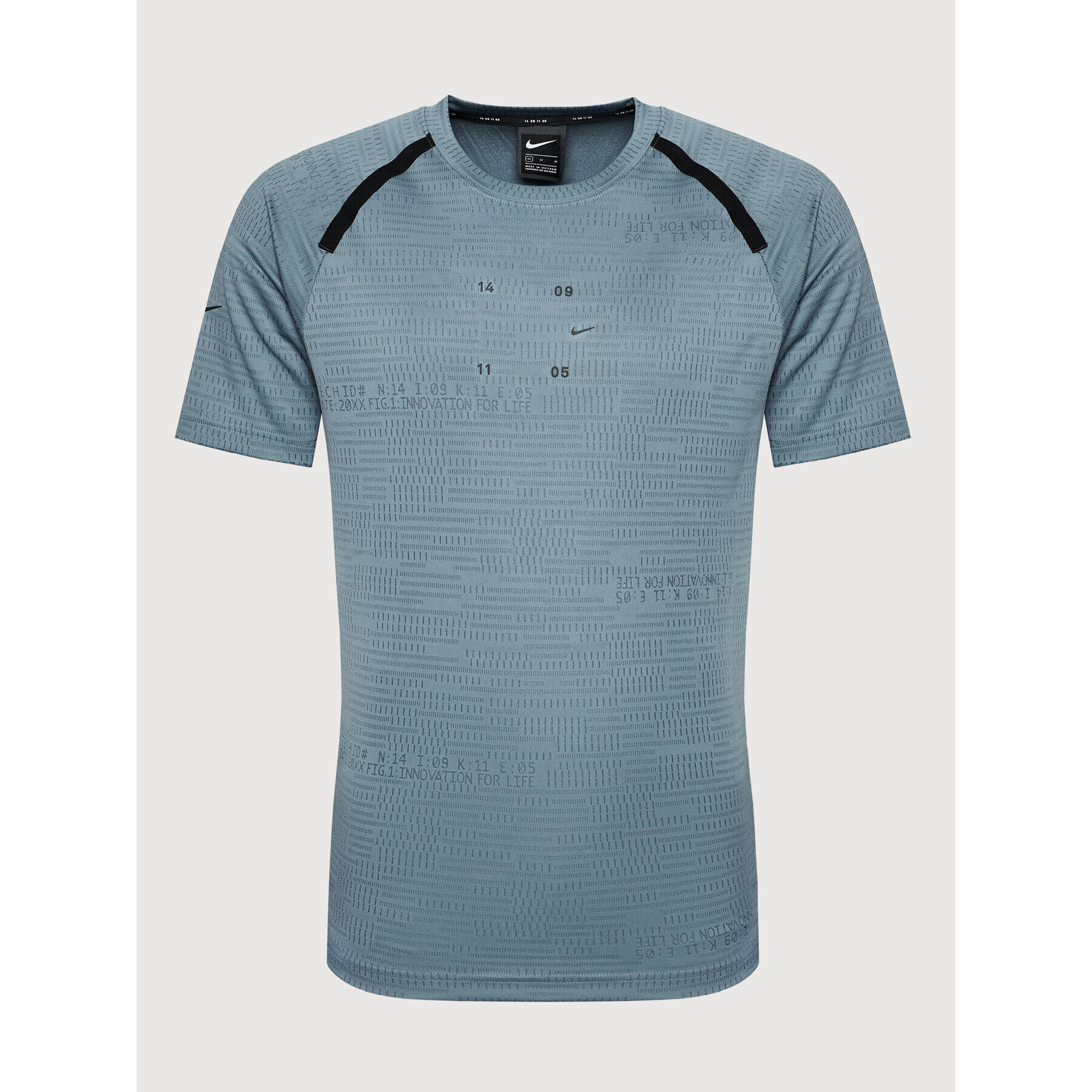 Nike Tricou Tech Pack CU3764 Albastru Standard Fit - Pled.ro