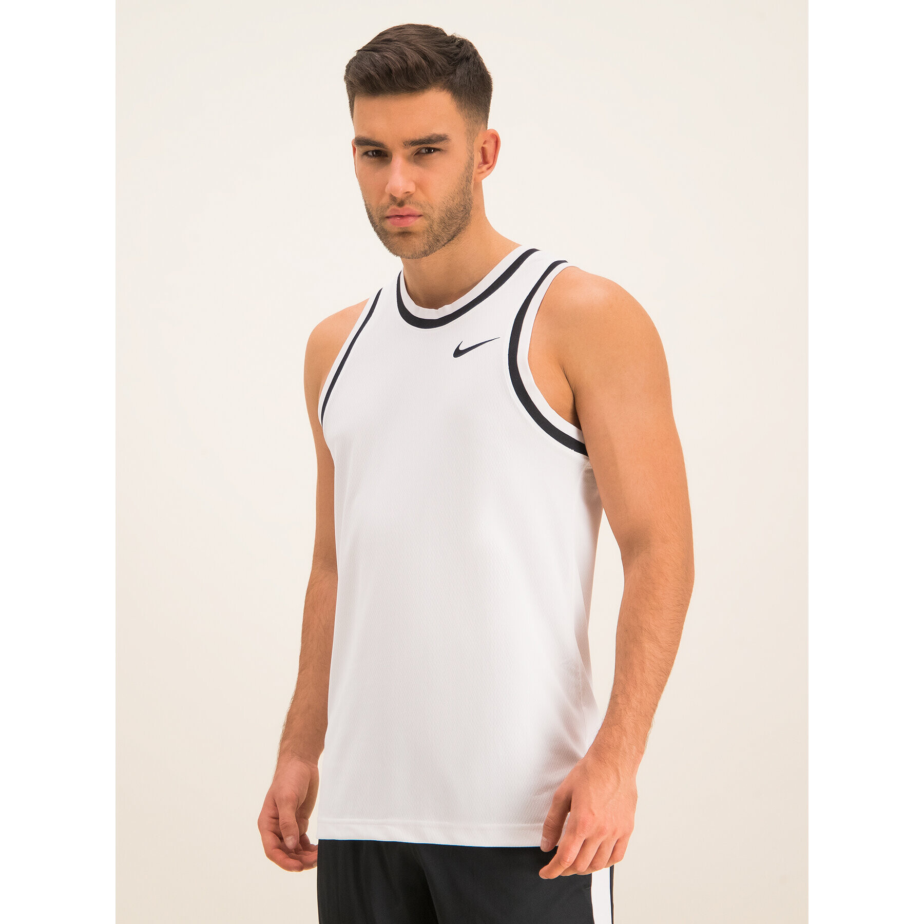 Nike Tricou tehnic Classic AQ5591 Alb Standard Fit - Pled.ro