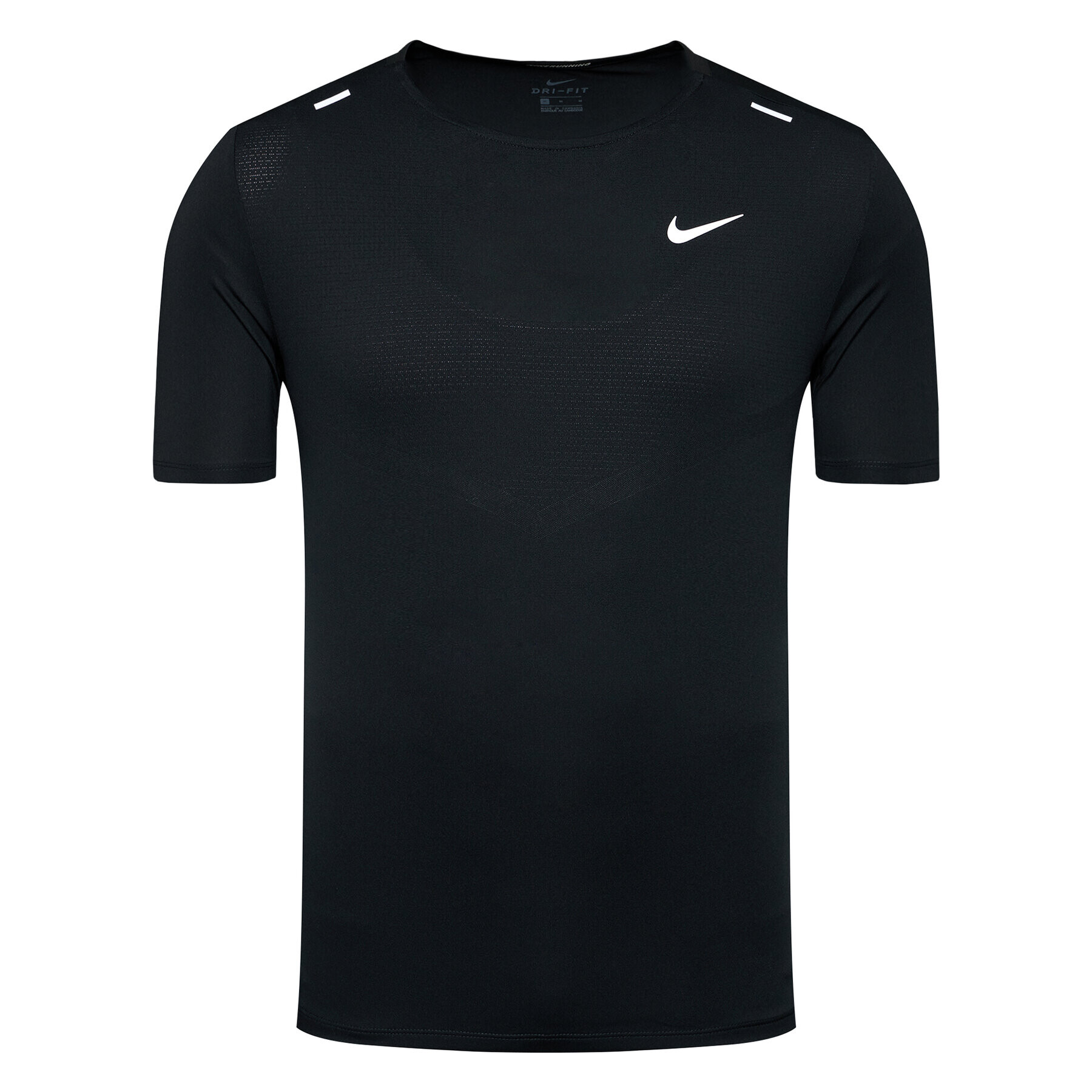 Nike Tricou tehnic Dri-Fit Rise CZ9184 Negru Standard Fit - Pled.ro