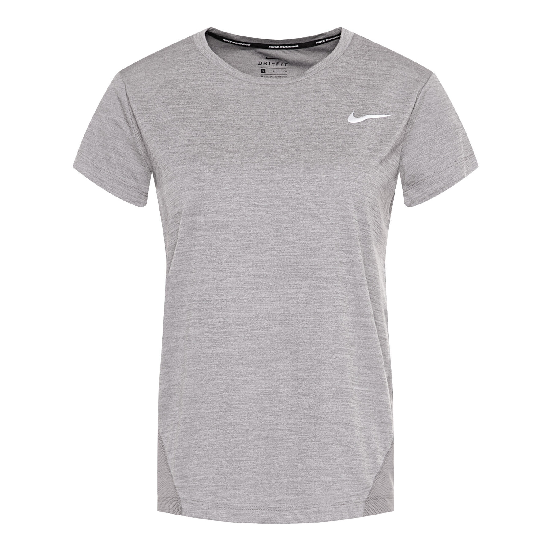 Nike Tricou tehnic Miler AJ8121 Gri Standard Fit - Pled.ro