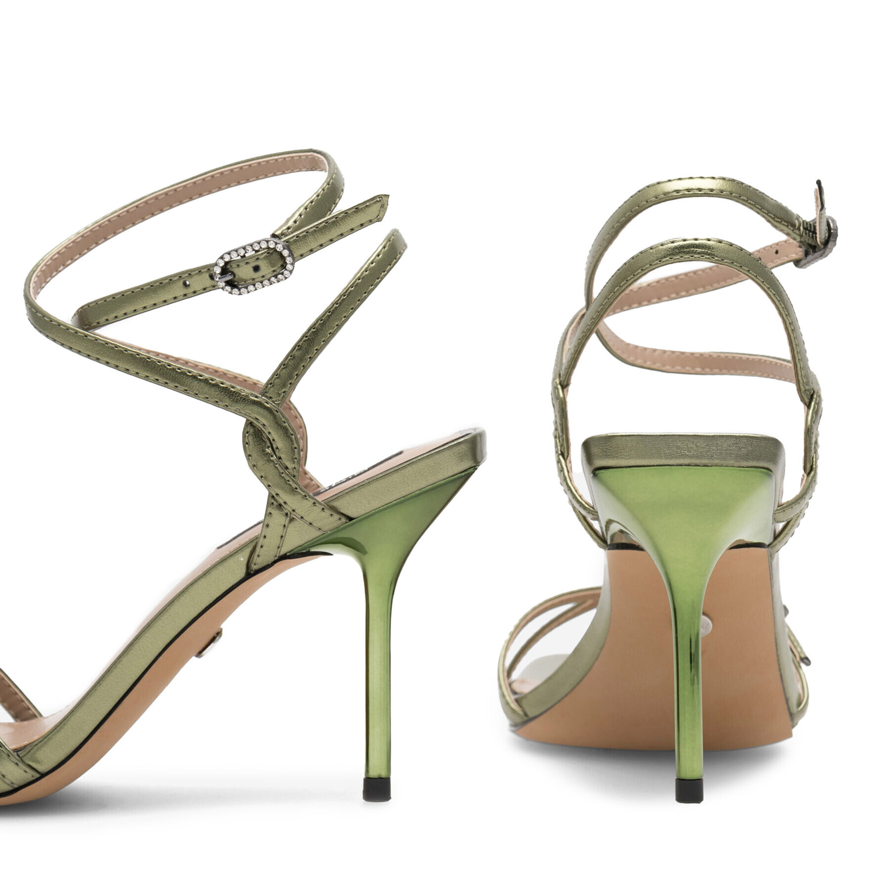 Nine West Sandale FARAZA ZL23014CC Verde - Pled.ro