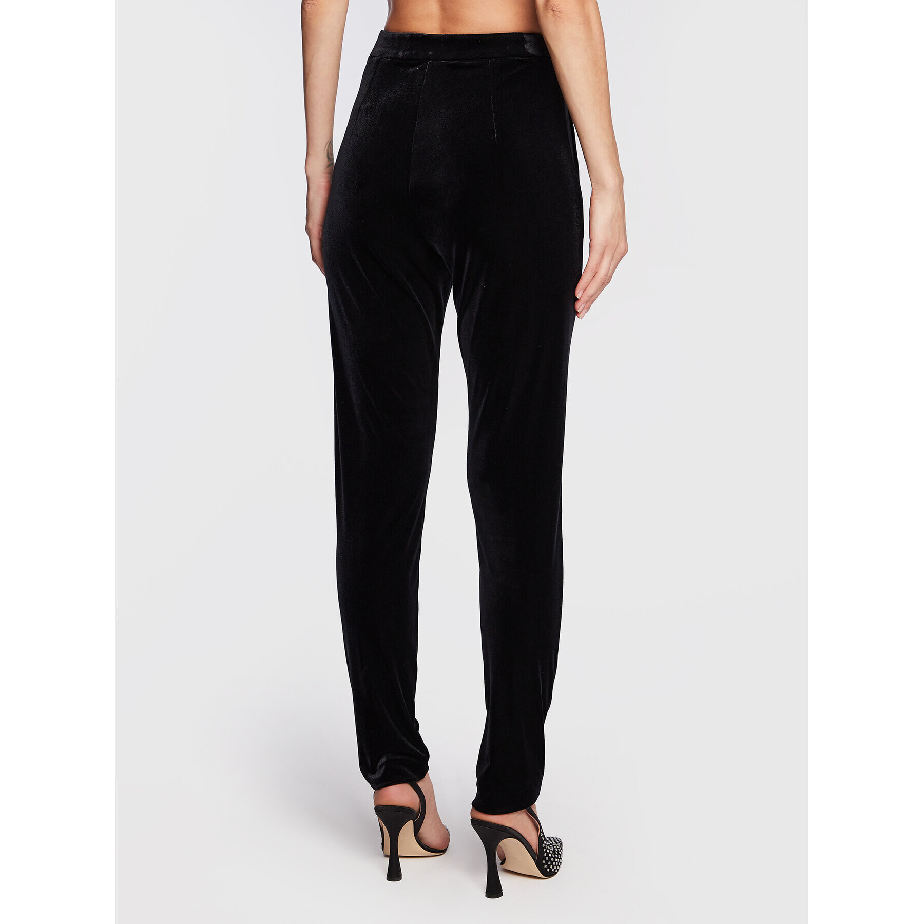 Nissa Pantaloni din material P13495 Negru Slim Fit - Pled.ro