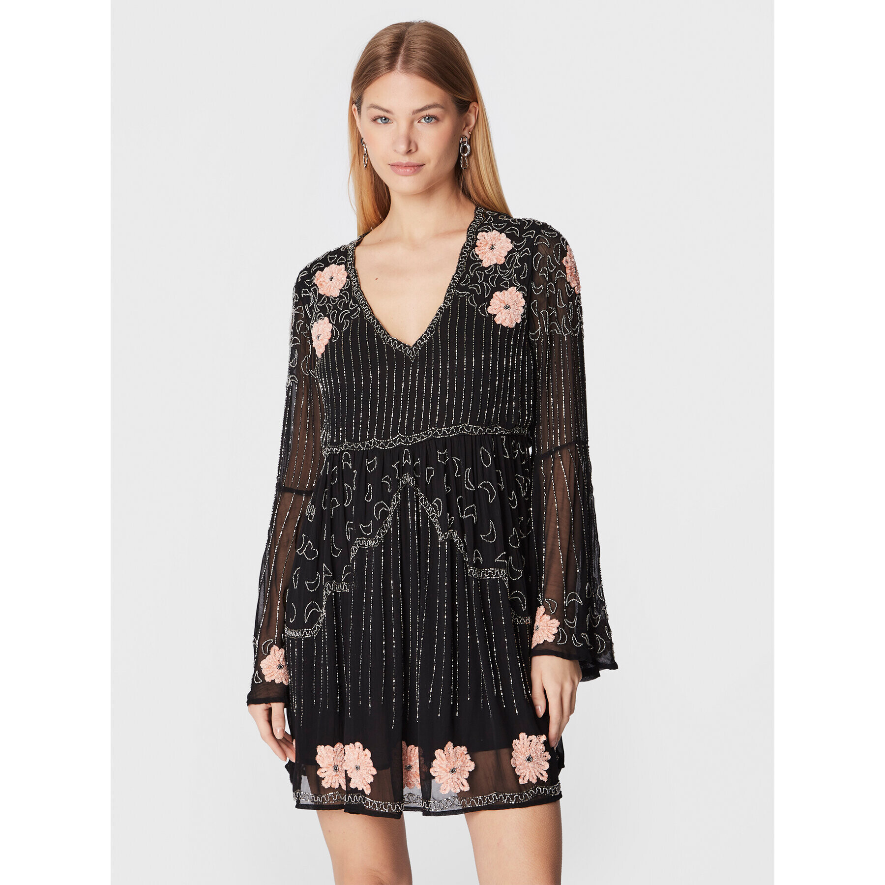 NKN Nekane Rochie cocktail SH.SIRA Negru Regular Fit - Pled.ro