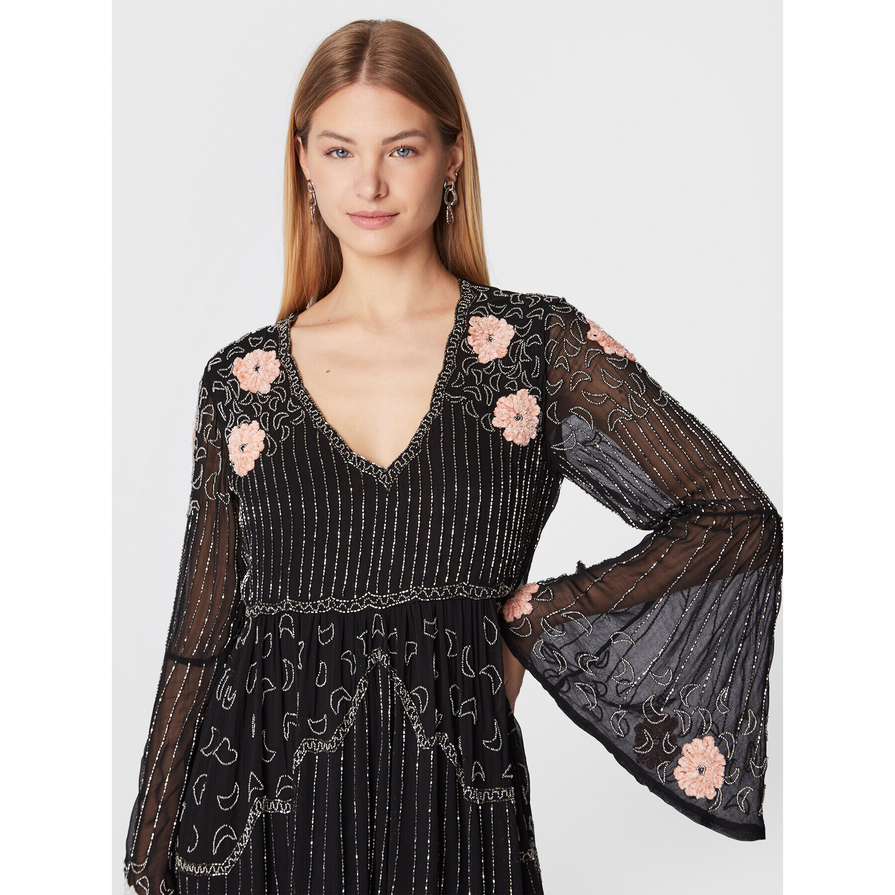 NKN Nekane Rochie cocktail SH.SIRA Negru Regular Fit - Pled.ro