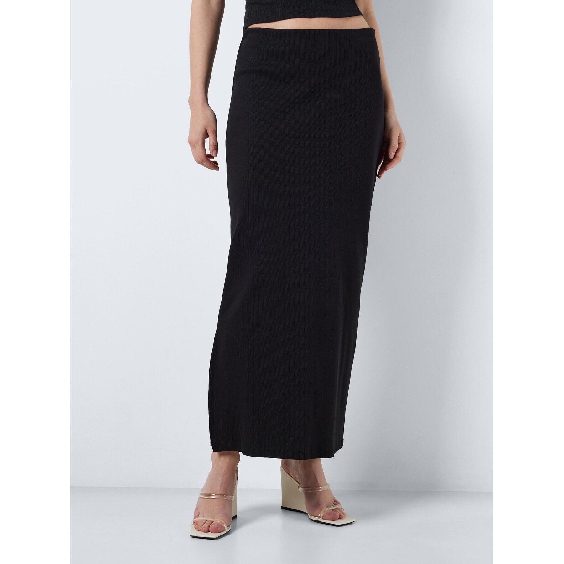 Noisy May Fustă maxi Maya 27027283 Negru Slim Fit - Pled.ro