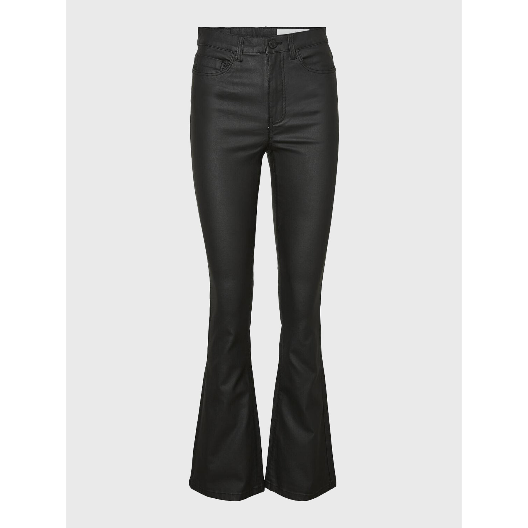 Noisy May Pantaloni din imitație de piele Sallie 27018425 Negru Skinny Fit - Pled.ro