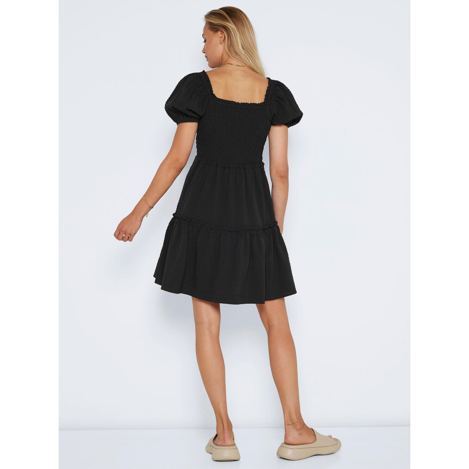 Noisy May Rochie de vară Stacey 27022435 Negru Regular Fit - Pled.ro