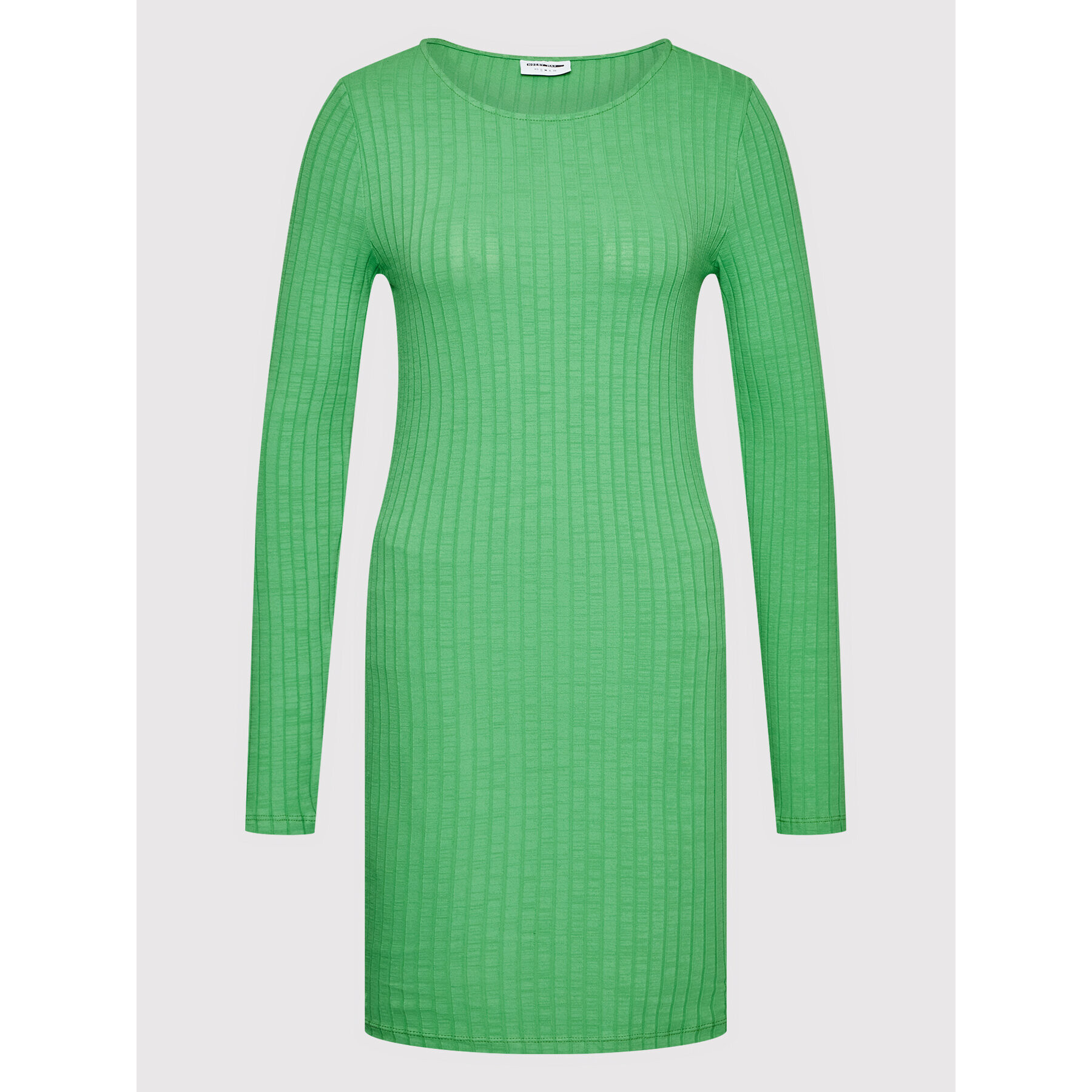 Noisy May Rochie de zi Paula 27021494 Verde Slim Fit - Pled.ro