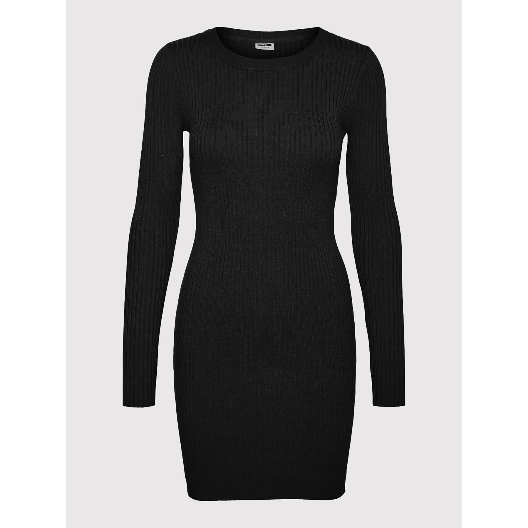 Noisy May Rochie tricotată Ship 27020925 Negru Slim Fit - Pled.ro