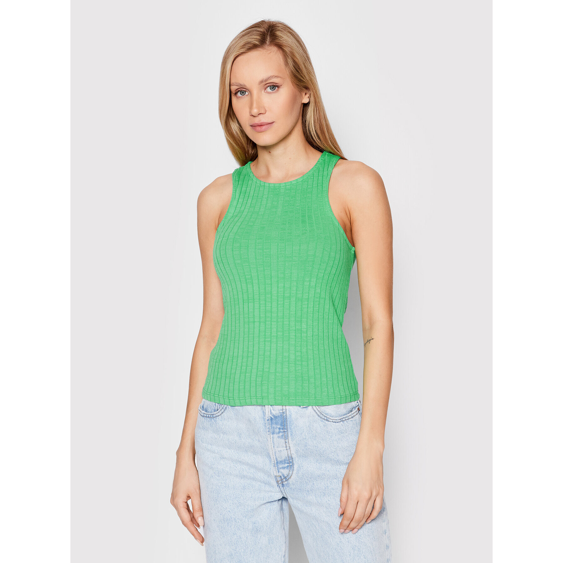 Noisy May Top Paula 27020865 Verde Slim Fit - Pled.ro