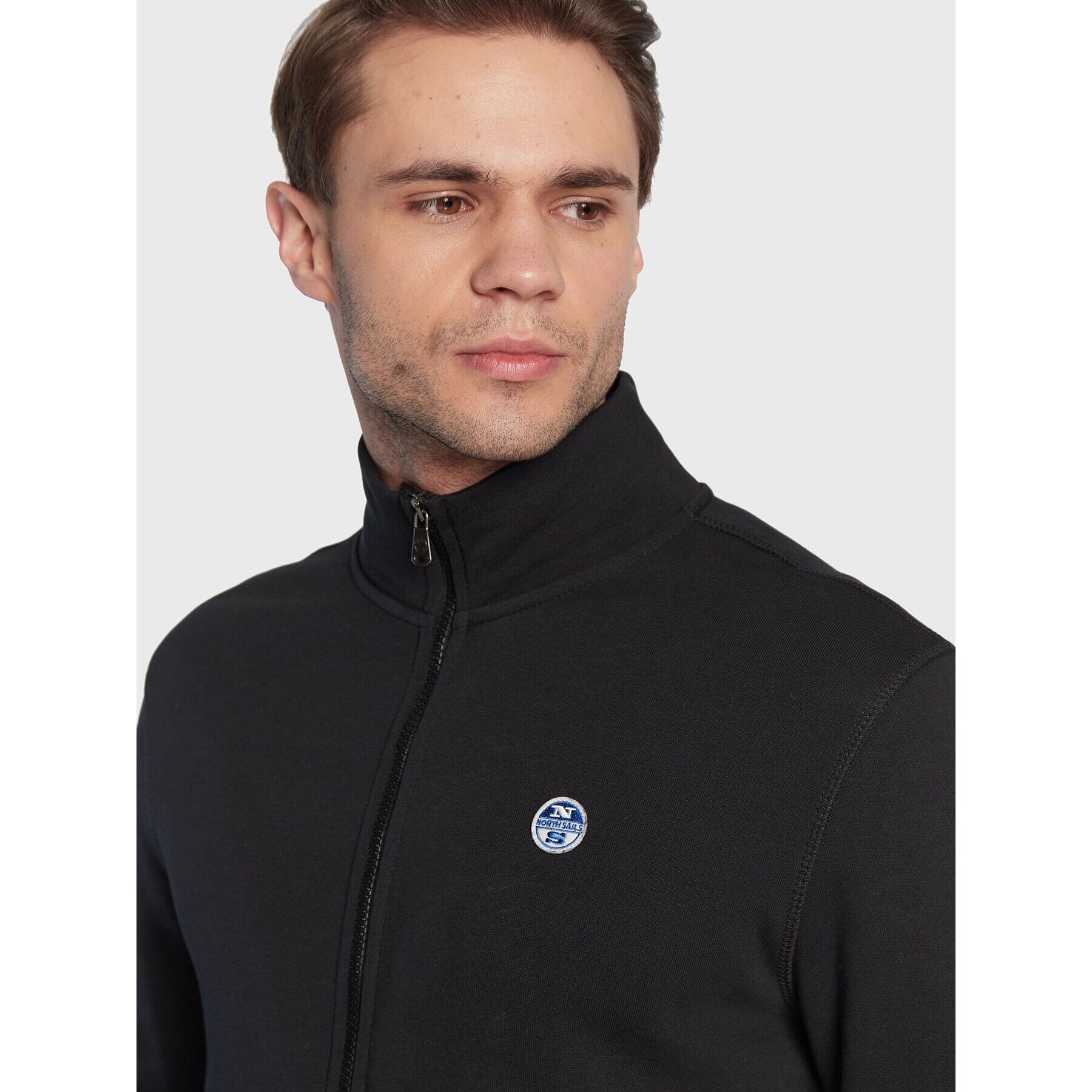 North Sails Bluză 691029 Negru Regular Fit - Pled.ro