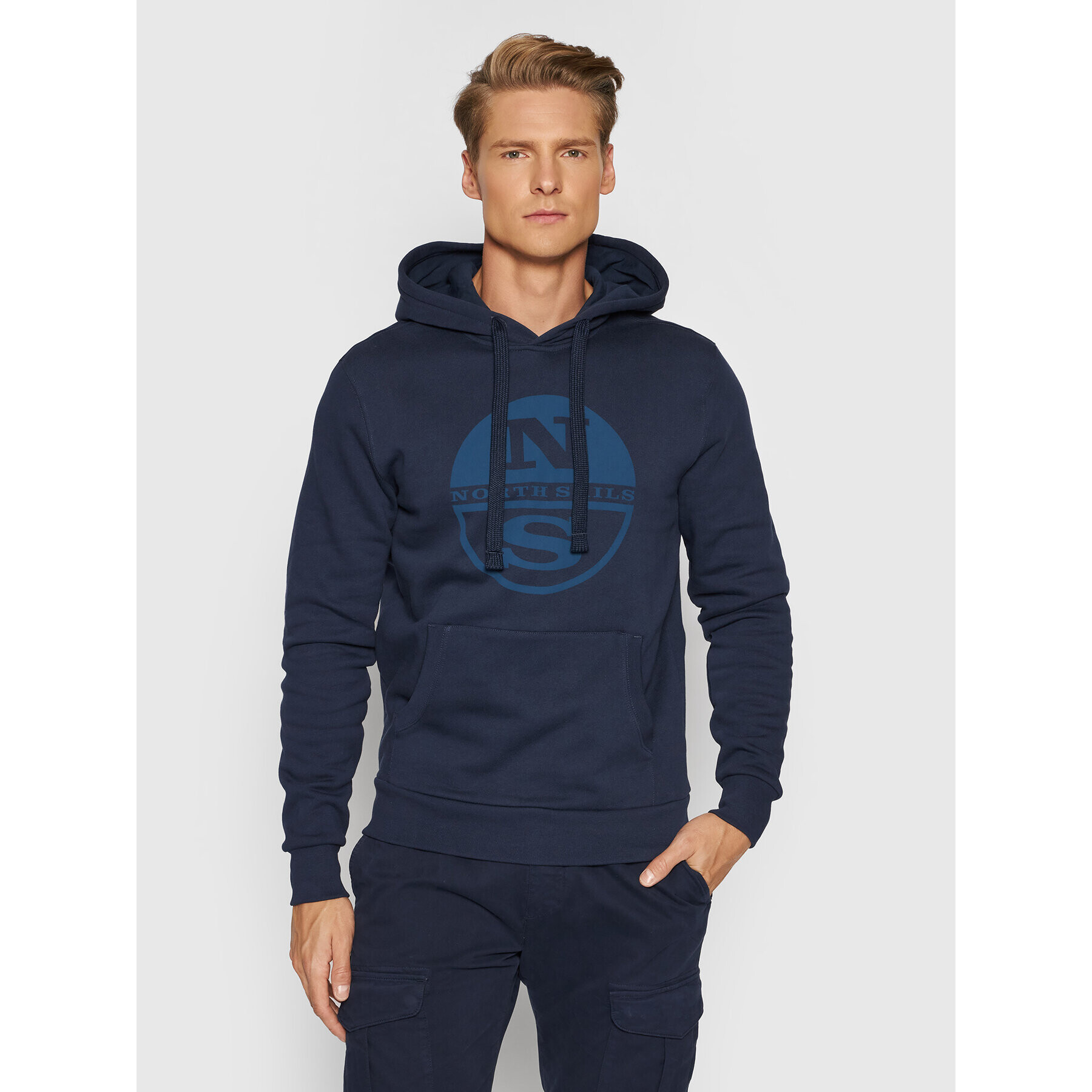 North Sails Bluză Fleece 691623 Bleumarin Regular Fit - Pled.ro