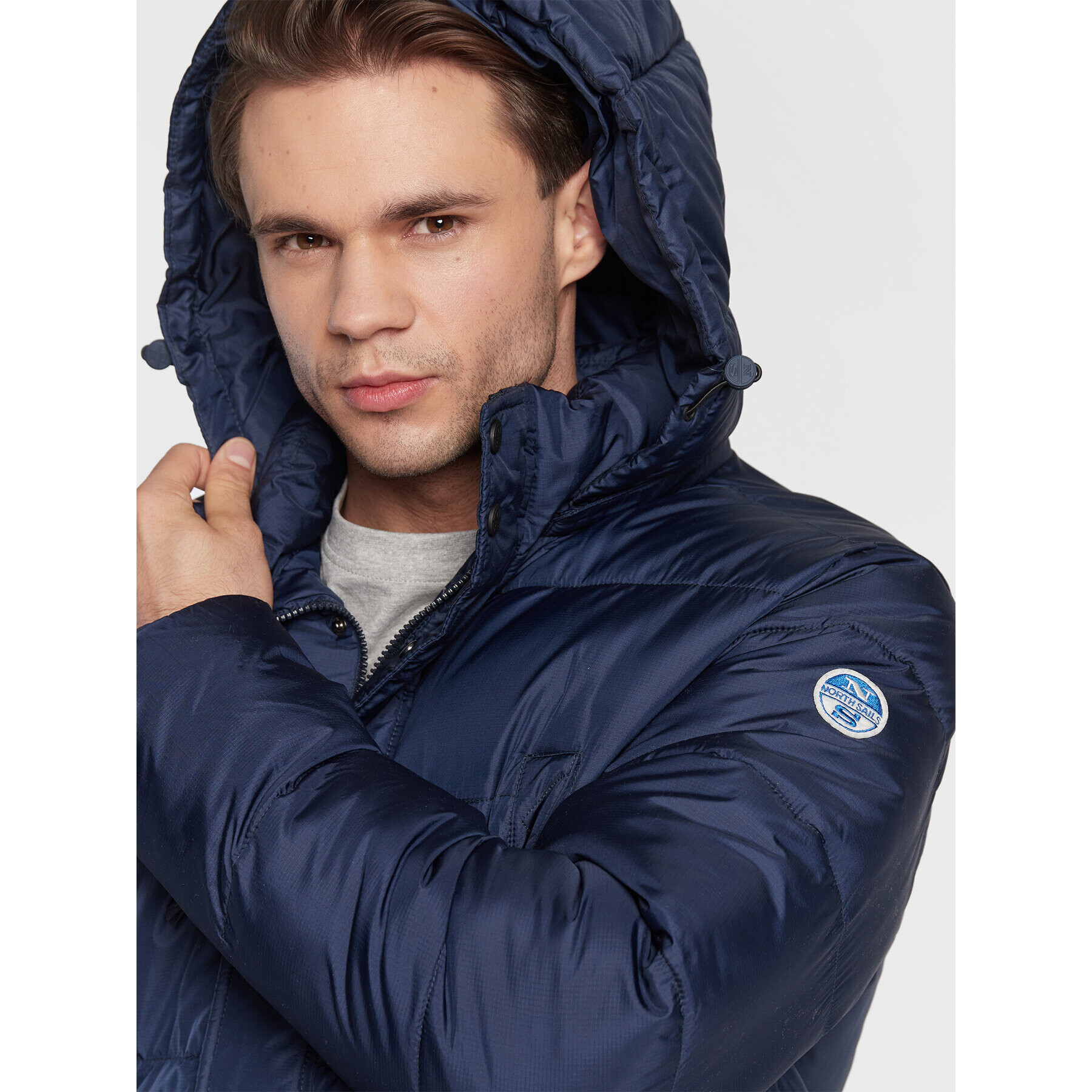 North Sails Geacă din puf Olden 603147 Bleumarin Regular Fit - Pled.ro