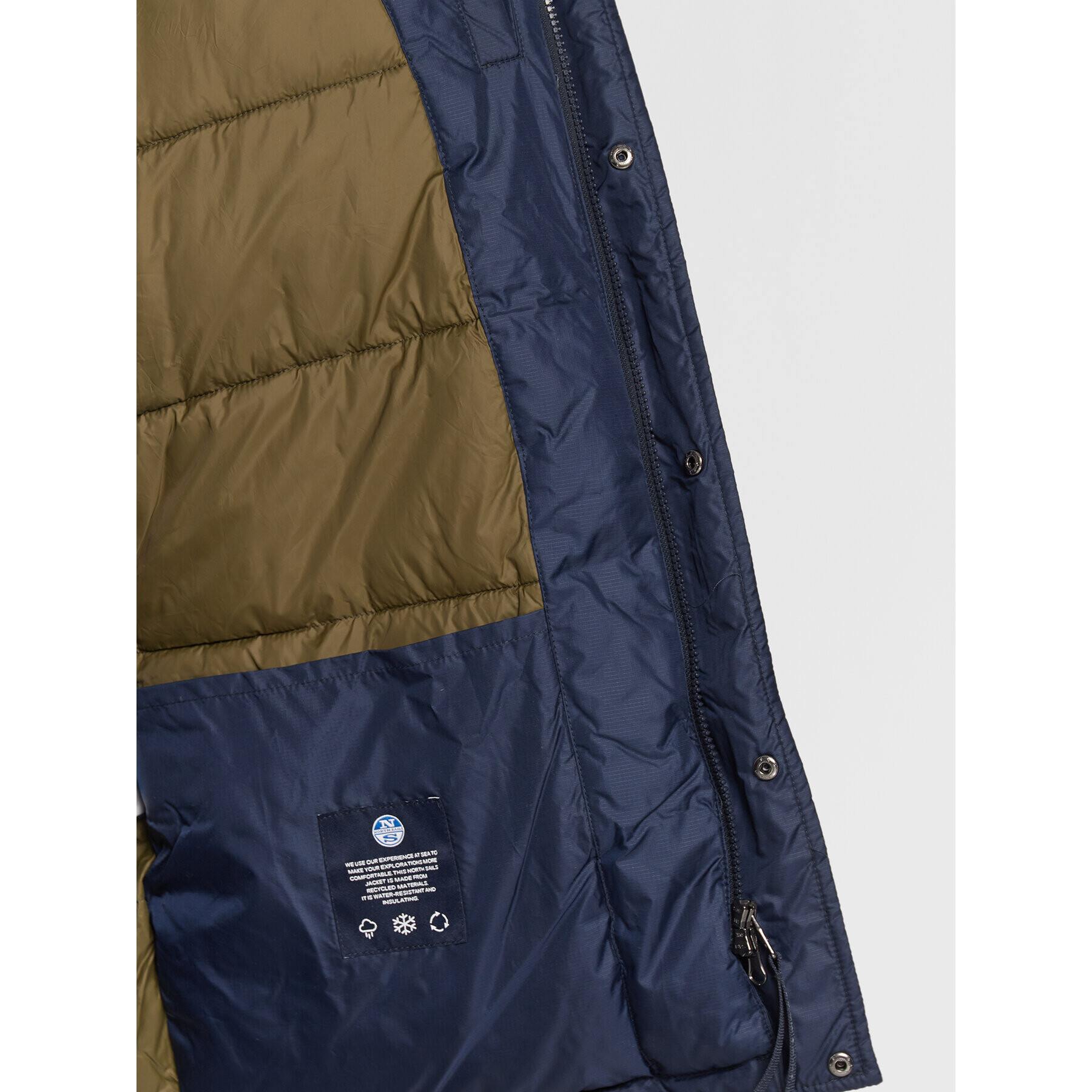 North Sails Geacă din puf Olden 603147 Bleumarin Regular Fit - Pled.ro