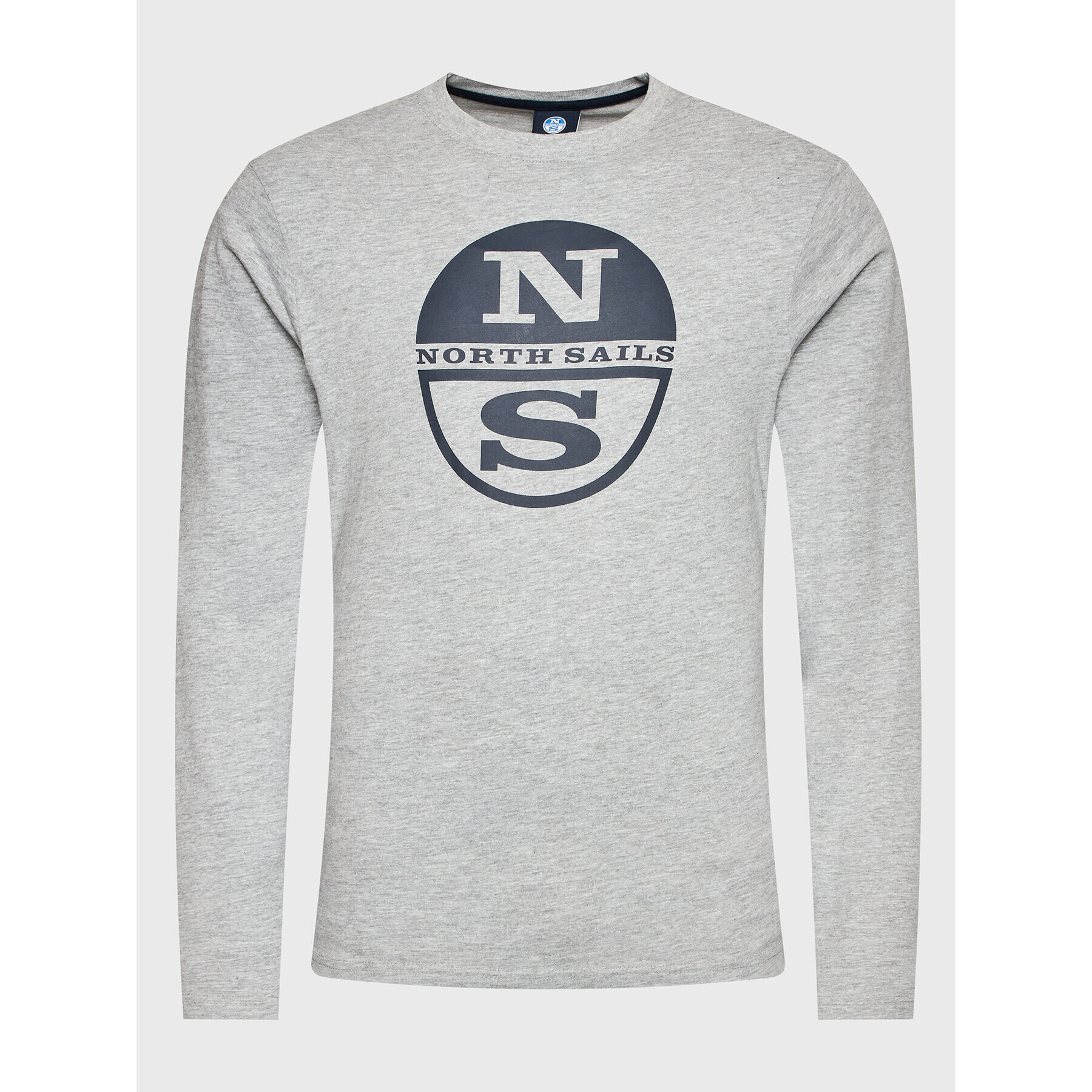 North Sails Longsleeve Graphic 692816 Gri Regular Fit - Pled.ro