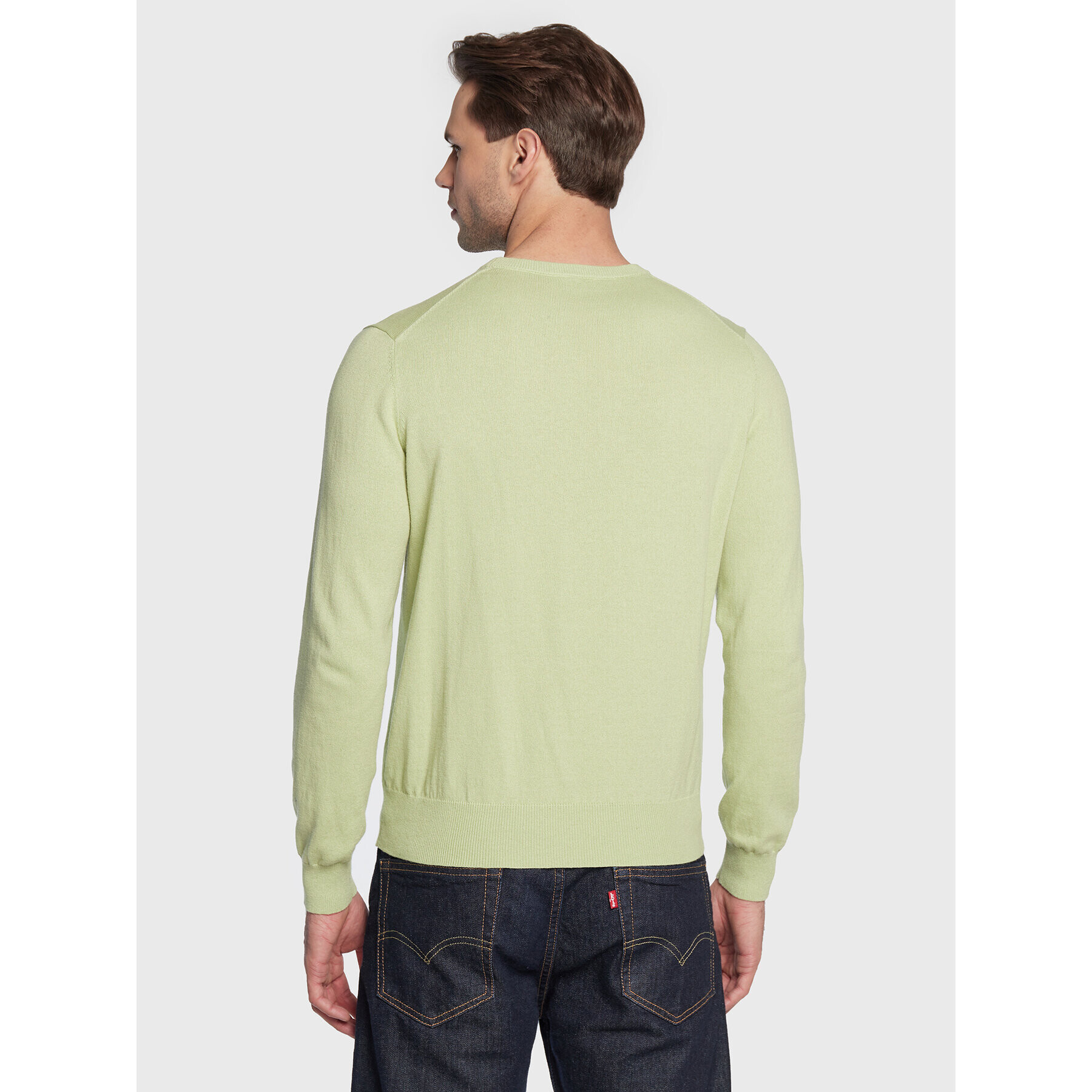 North Sails Pulover 699500 Verde Regular Fit - Pled.ro