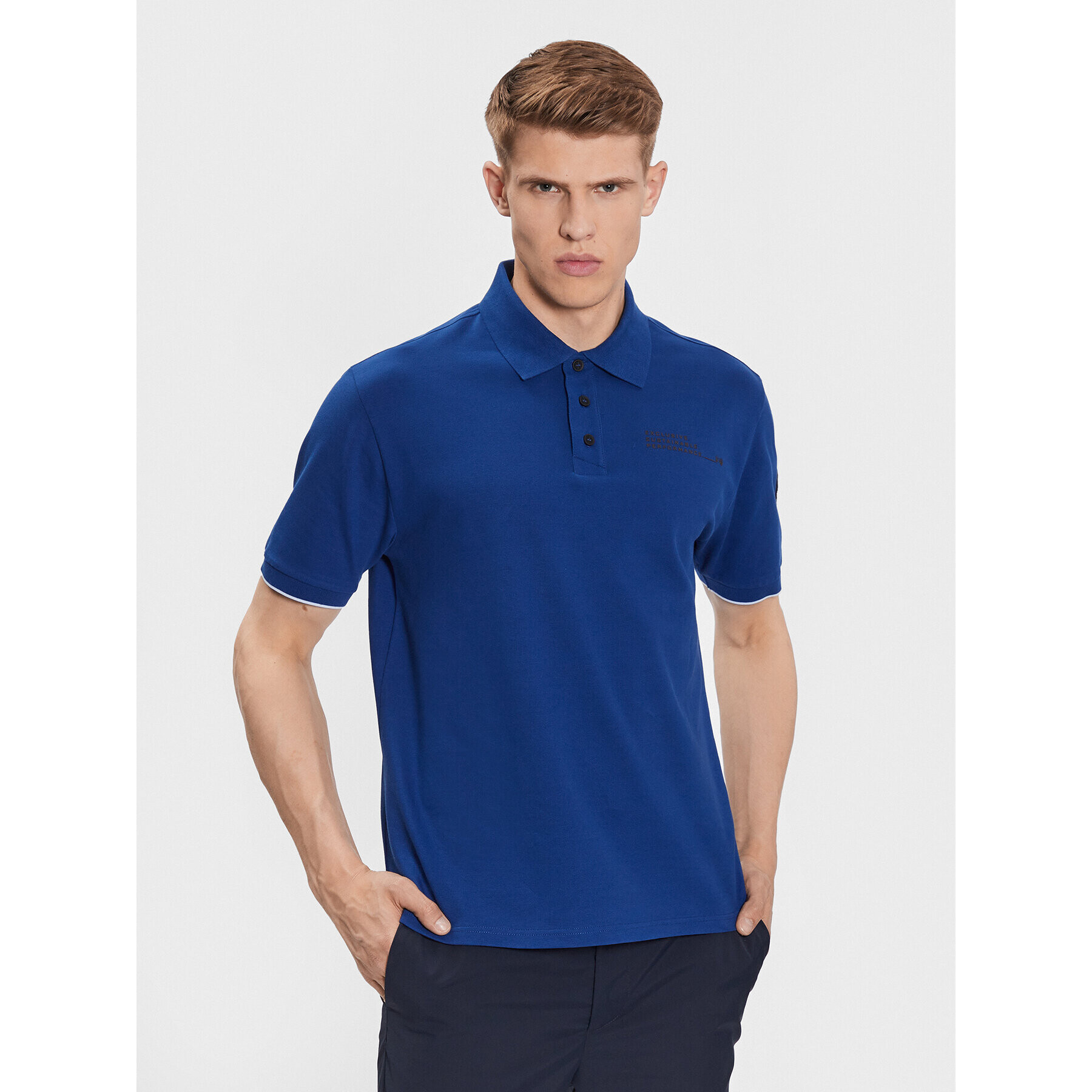 North Sails Tricou polo 452027 Albastru Regular Fit - Pled.ro