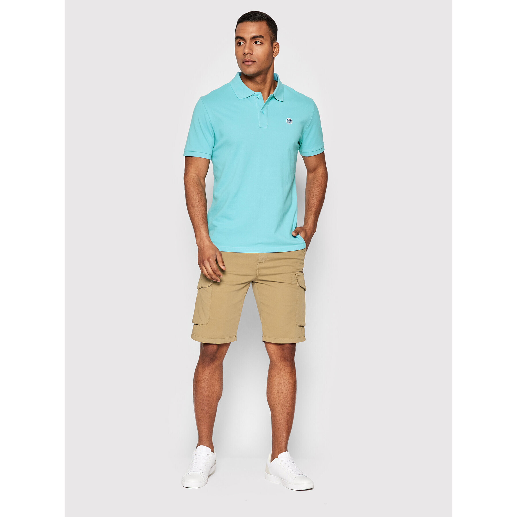 North Sails Tricou polo 692352 Albastru Regular Fit - Pled.ro