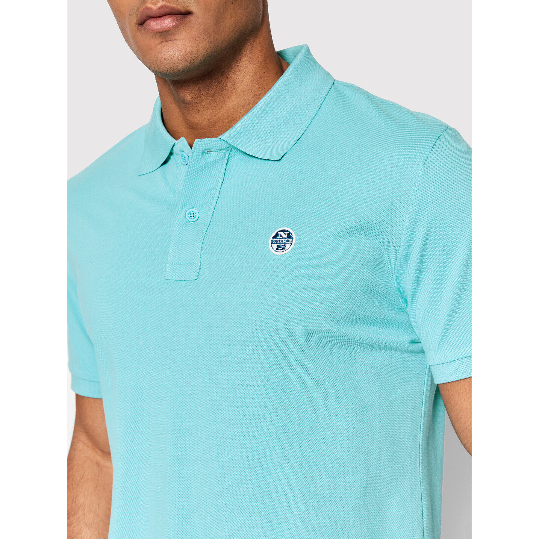 North Sails Tricou polo 692352 Albastru Regular Fit - Pled.ro