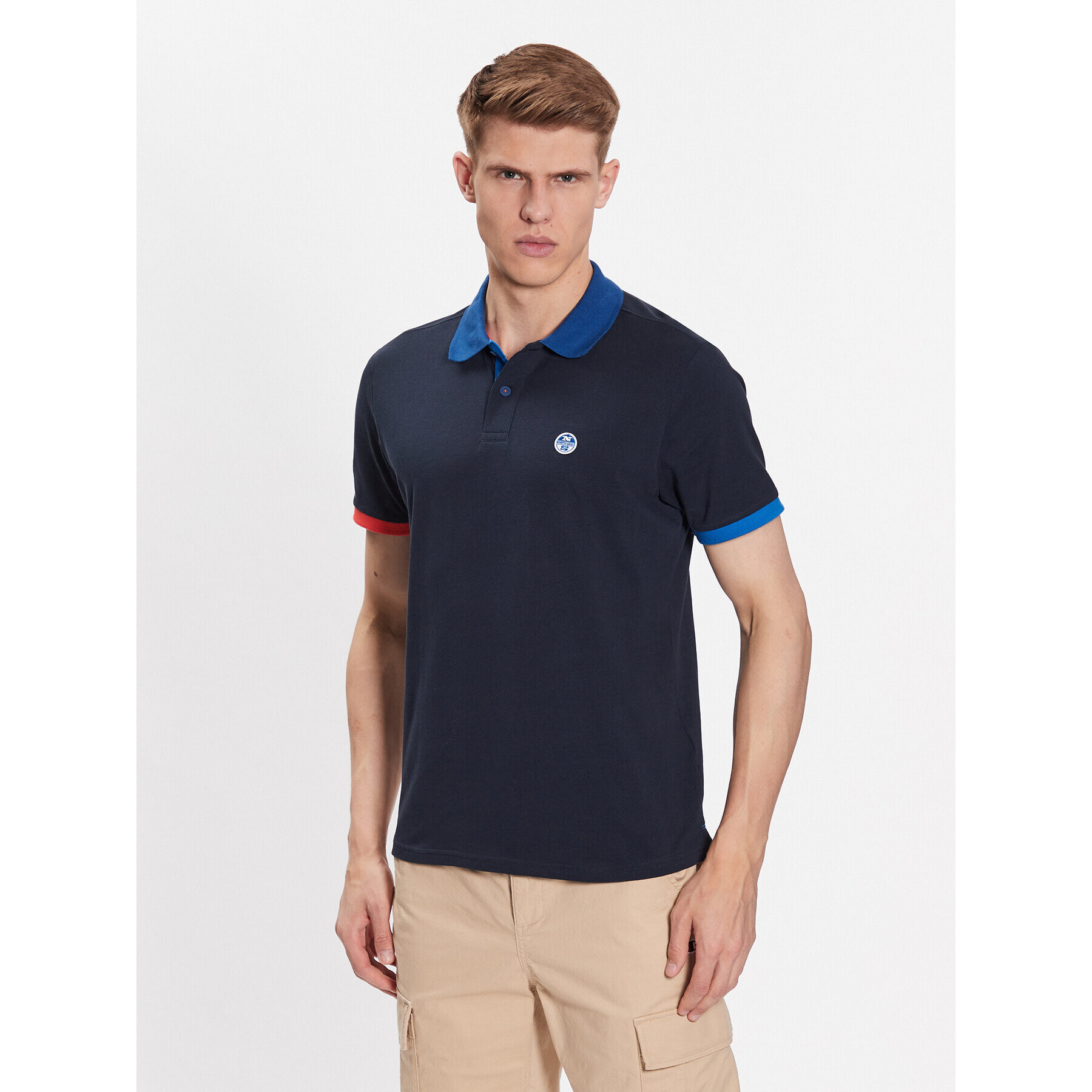 North Sails Tricou polo 692398 Bleumarin - Pled.ro