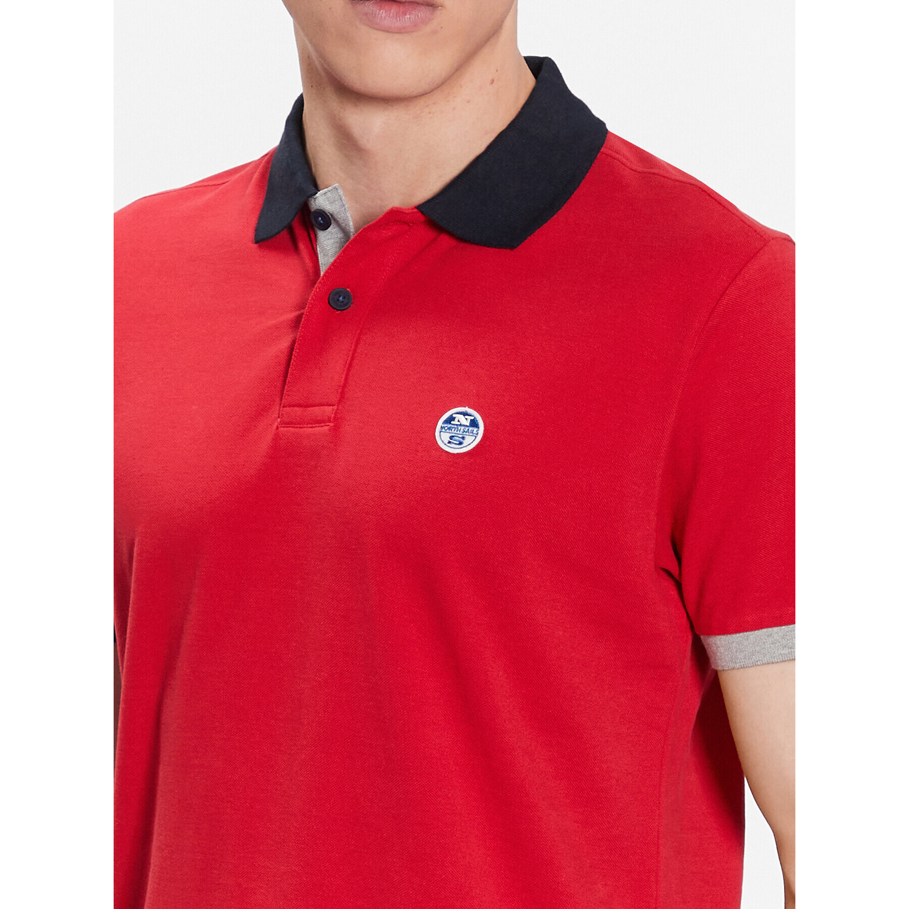 North Sails Tricou polo 692398 Roșu Regular Fit - Pled.ro