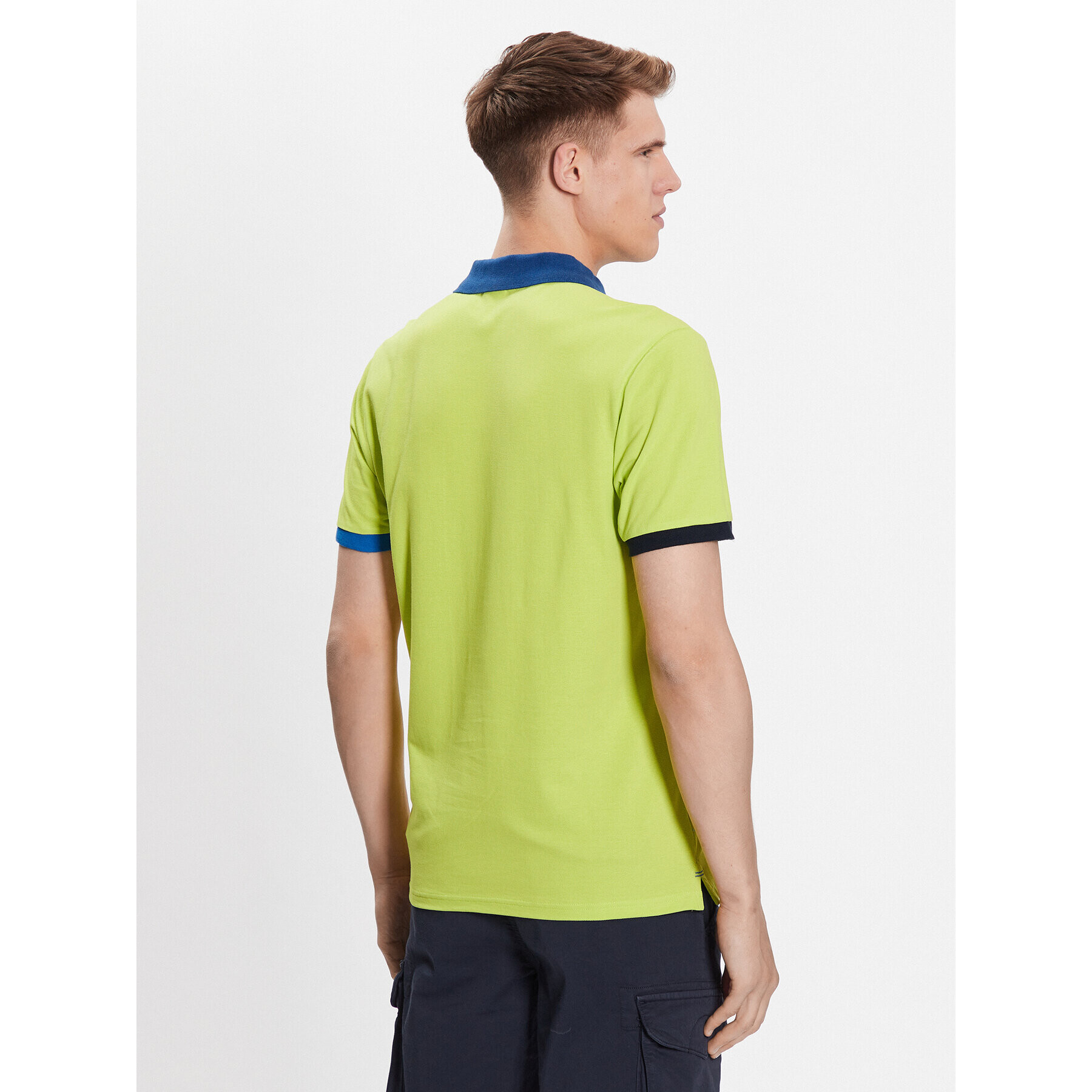 North Sails Tricou polo 692398 Verde Regular Fit - Pled.ro