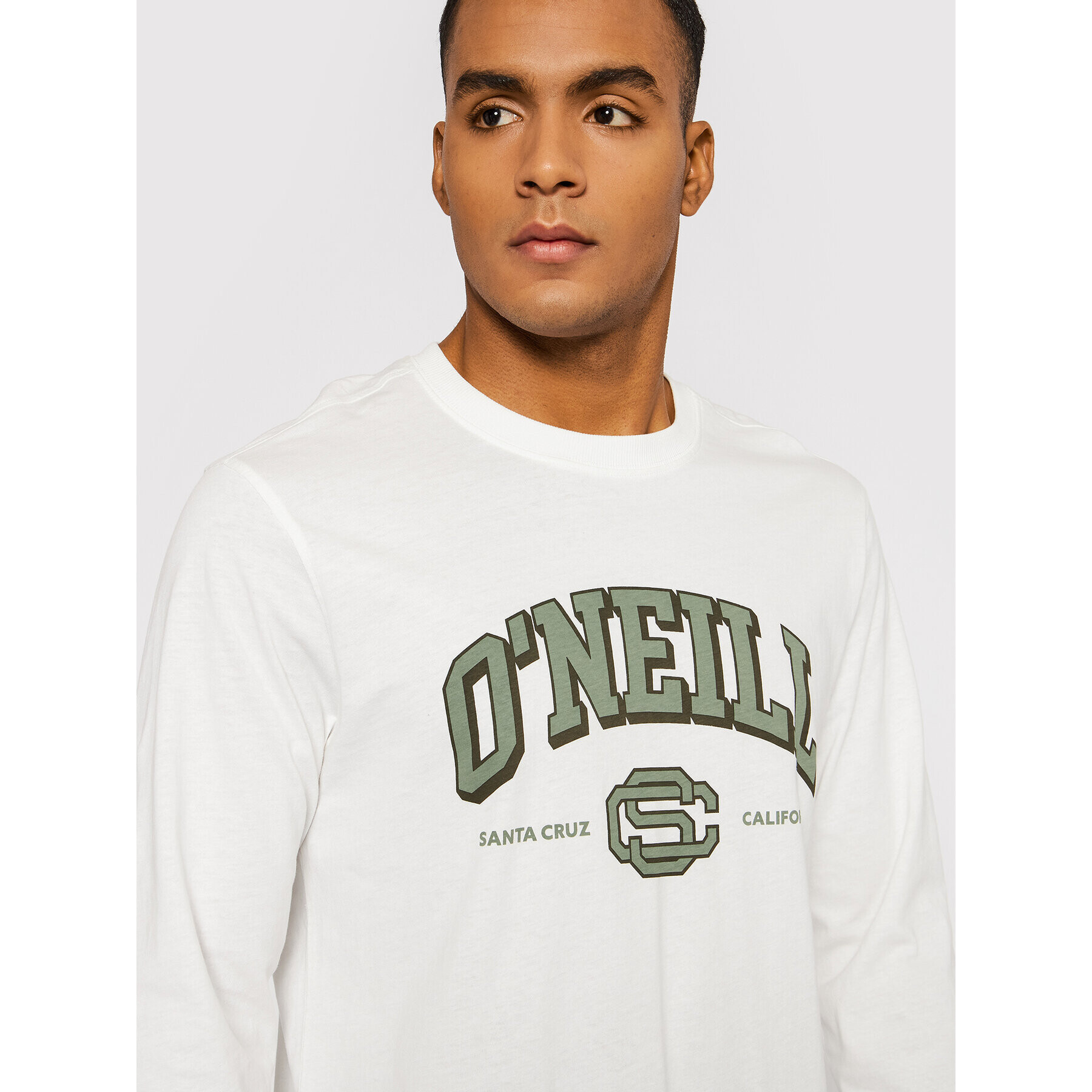 O'Neill Longsleeve Surf State 1P2108 Alb Regular Fit - Pled.ro