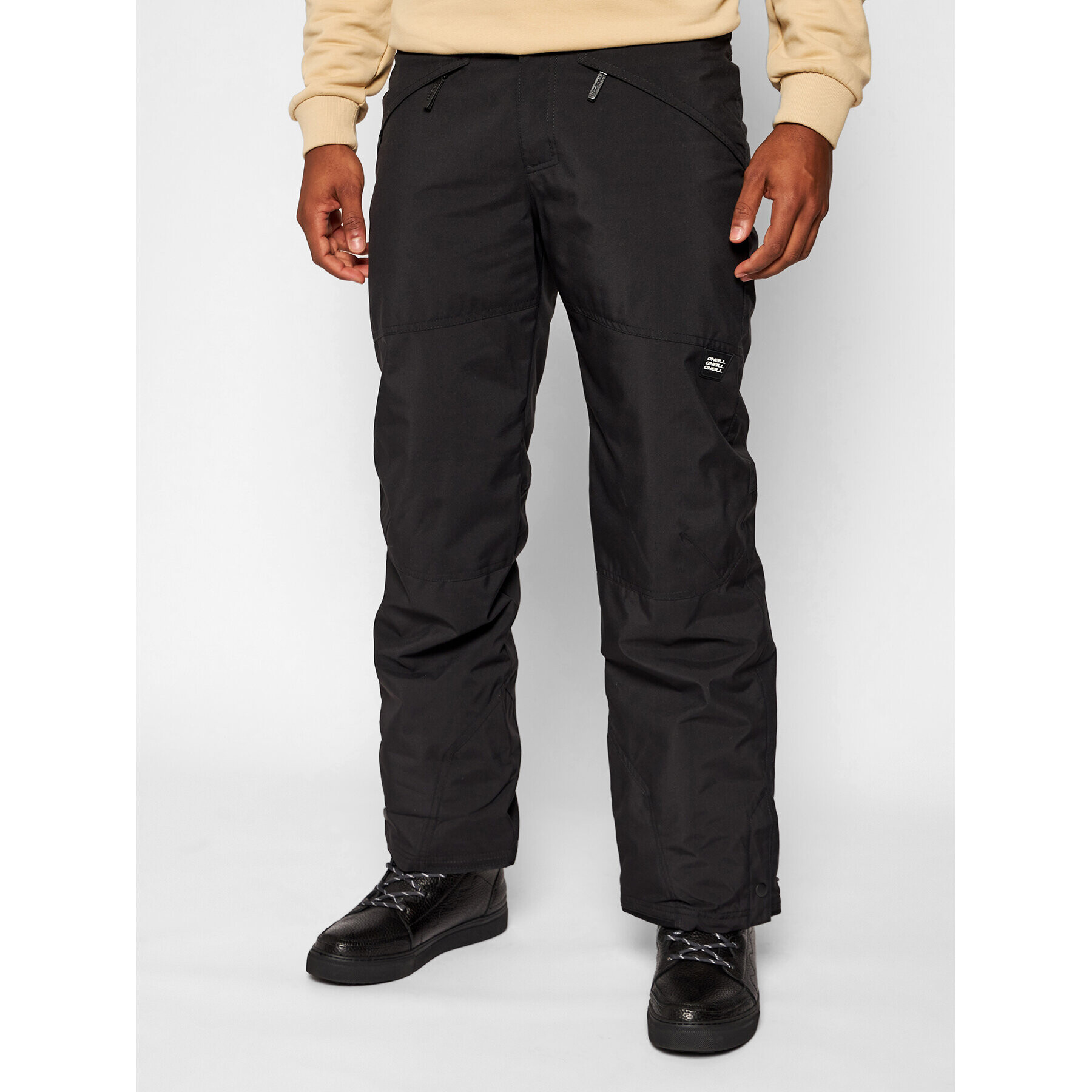 O'Neill Pantaloni de schi Hummer 0P3019 Negru Regular Fit - Pled.ro