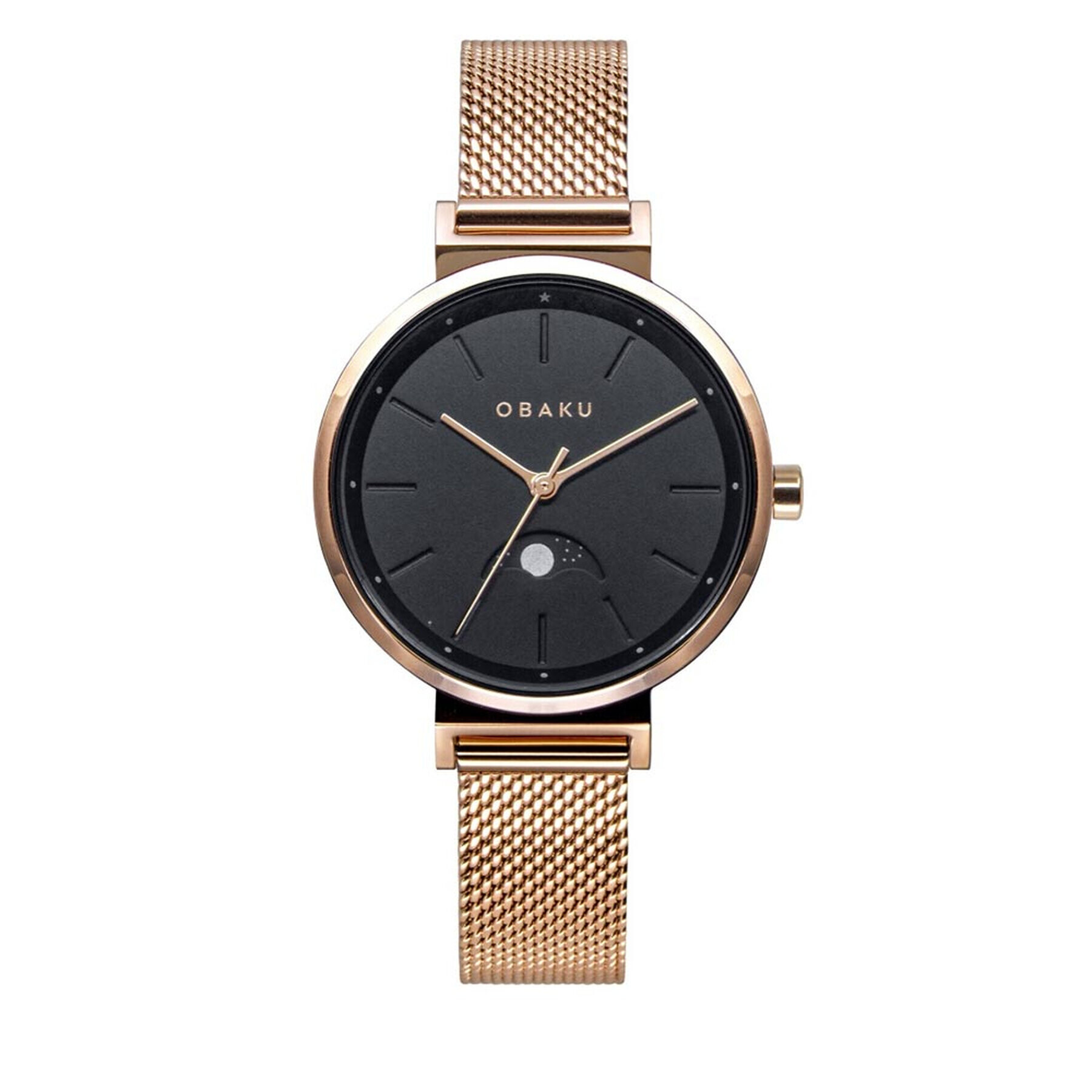 Obaku Ceas Maane V243LMVBMV Auriu - Pled.ro