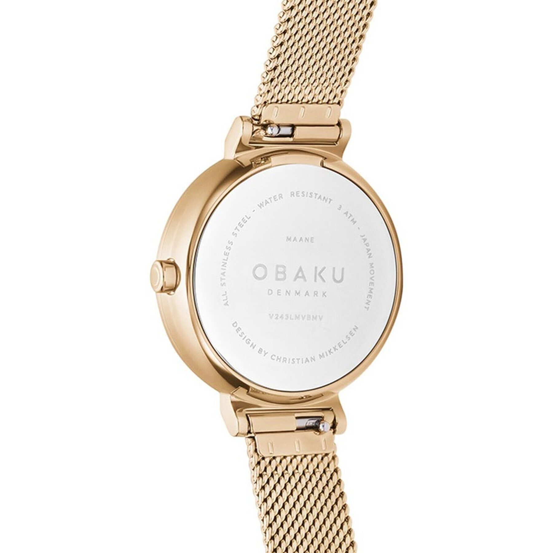 Obaku Ceas Maane V243LMVBMV Auriu - Pled.ro