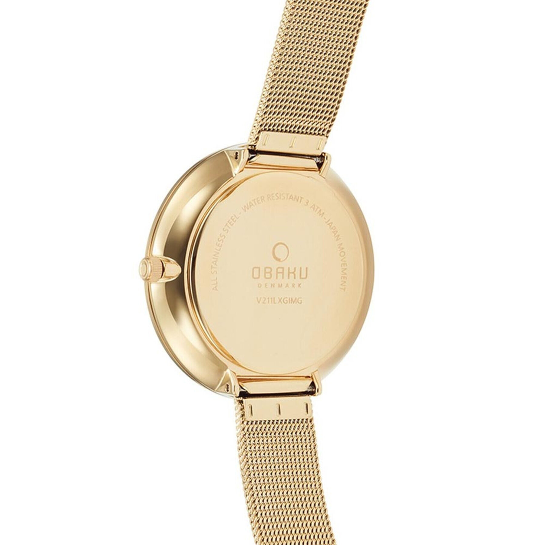 Obaku Ceas V211LXGIMG Auriu - Pled.ro