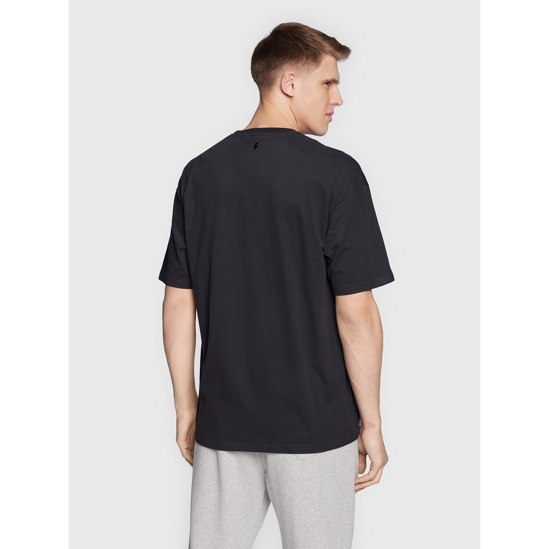 OCAY Tricou 22-311002 Negru Regular Fit - Pled.ro