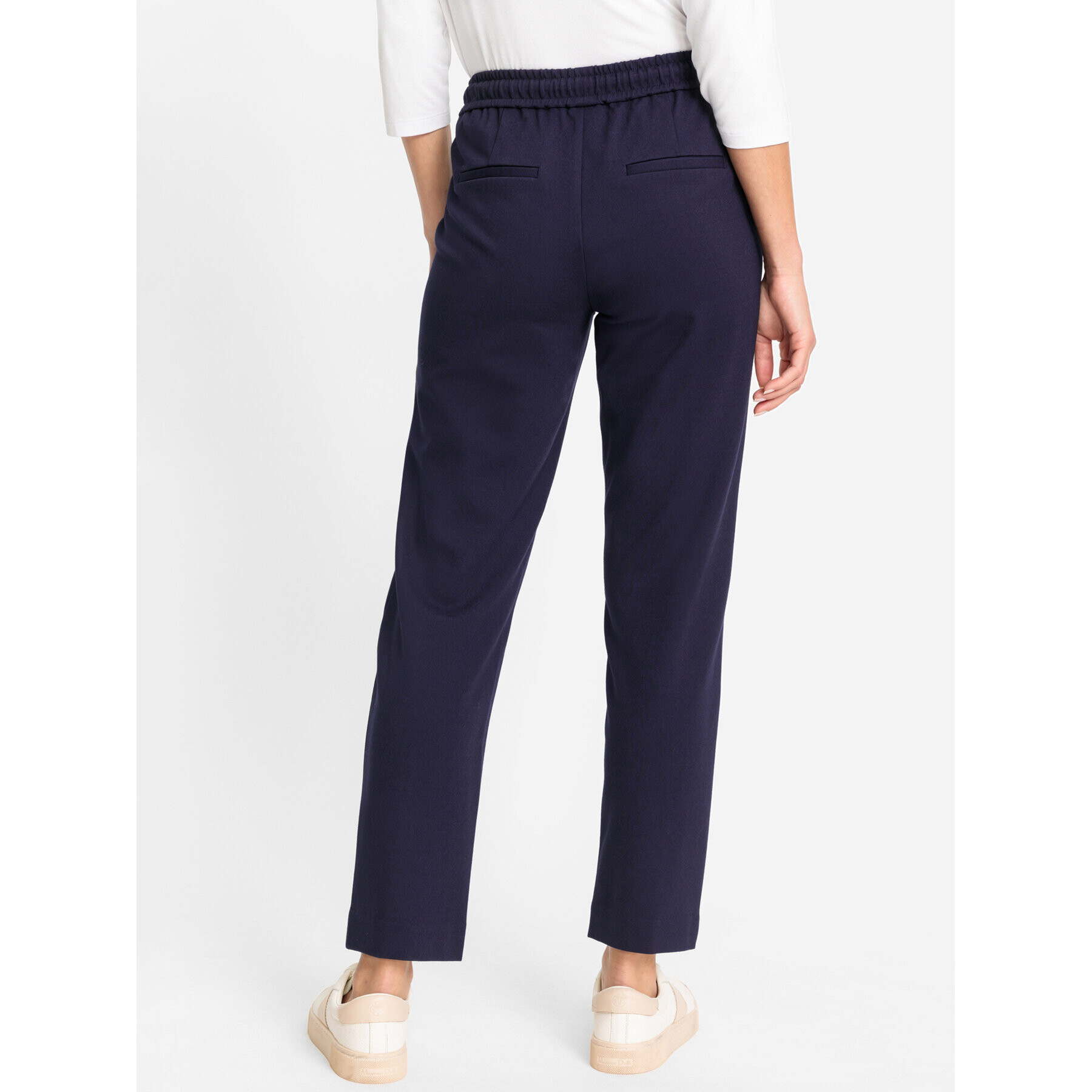 Olsen Pantaloni chino 14002101 Bleumarin Regular Fit - Pled.ro