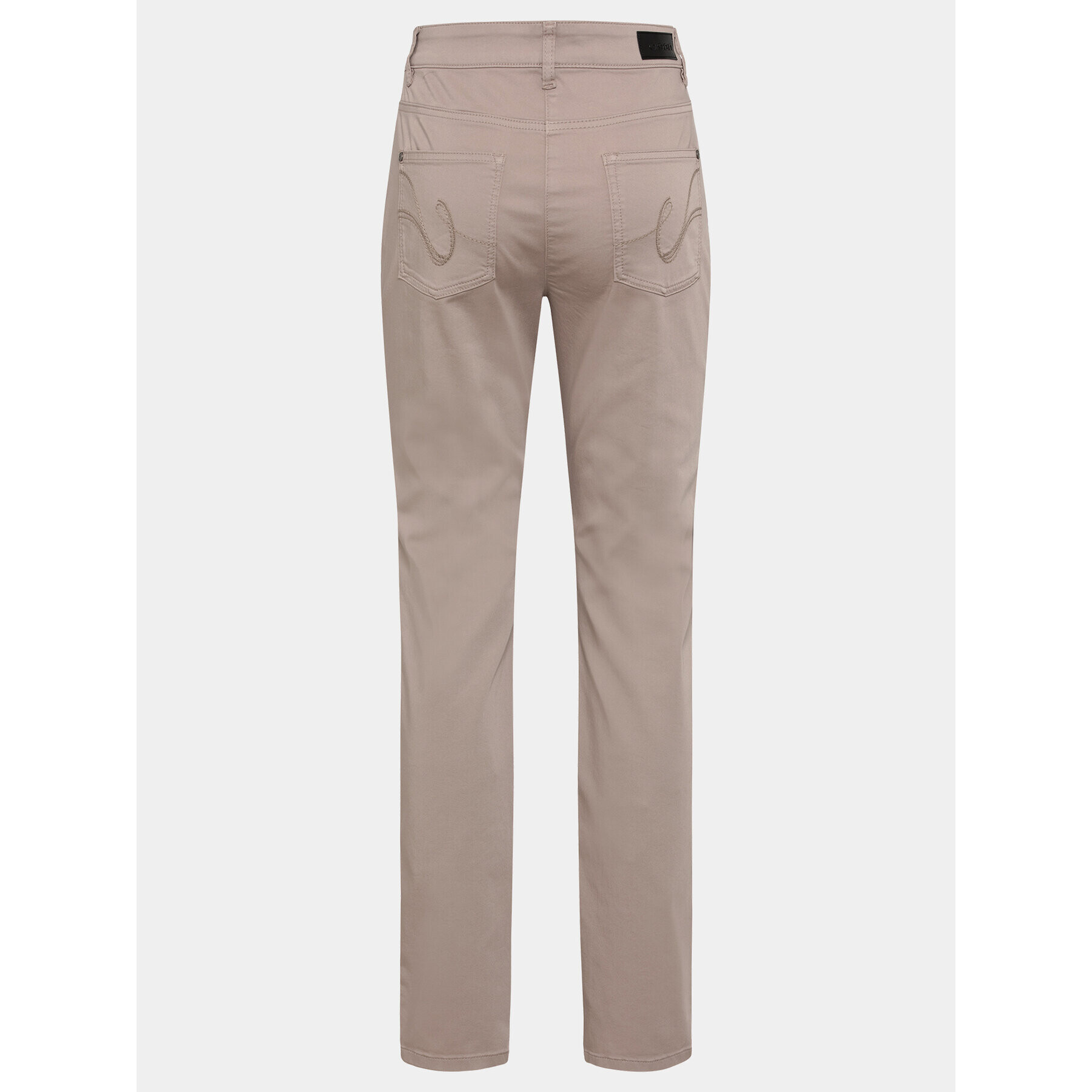 Olsen Pantaloni din material Mona 14000620 Bej Slim Fit - Pled.ro