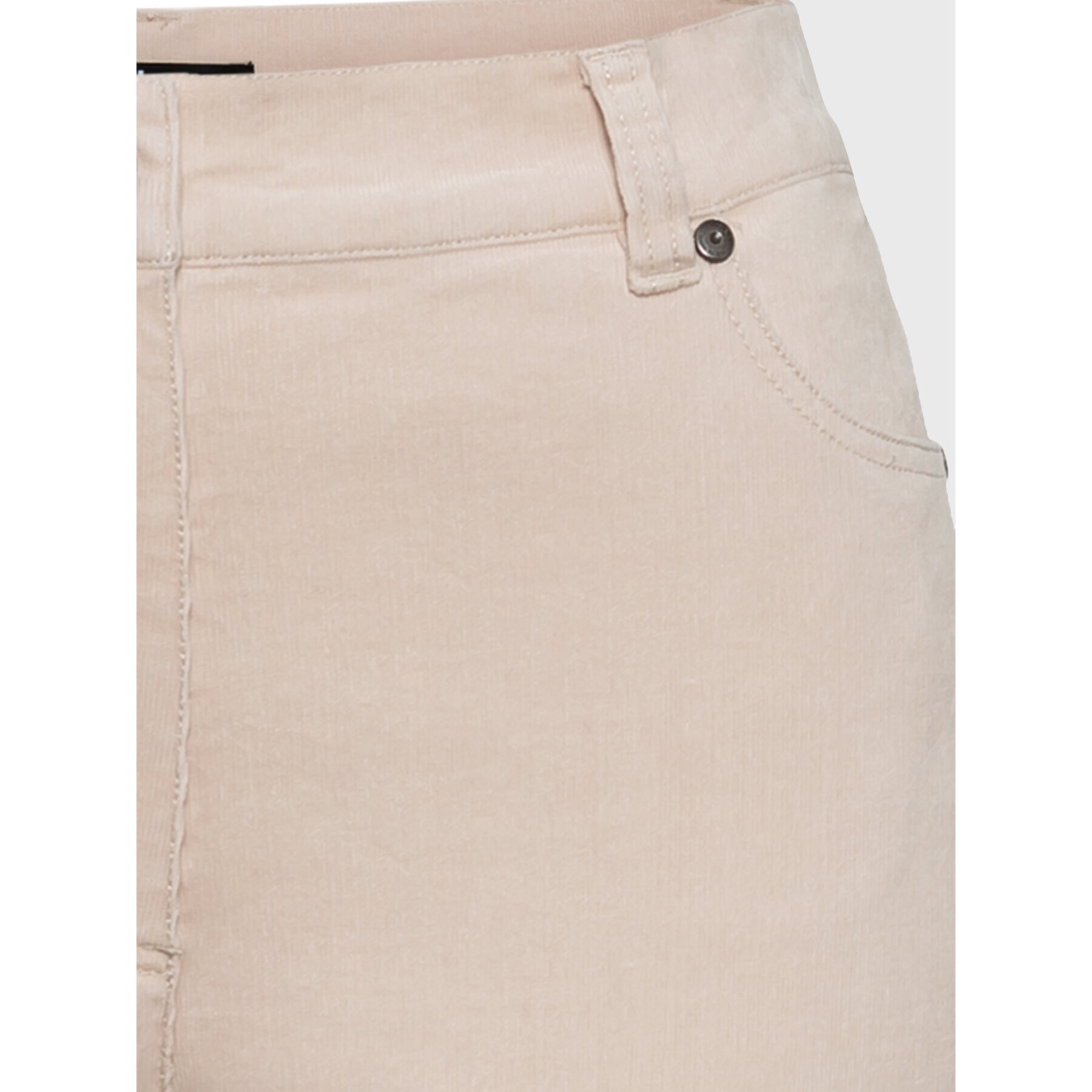 Olsen Pantaloni din material Mona 14001911 Bej Slim Fit - Pled.ro