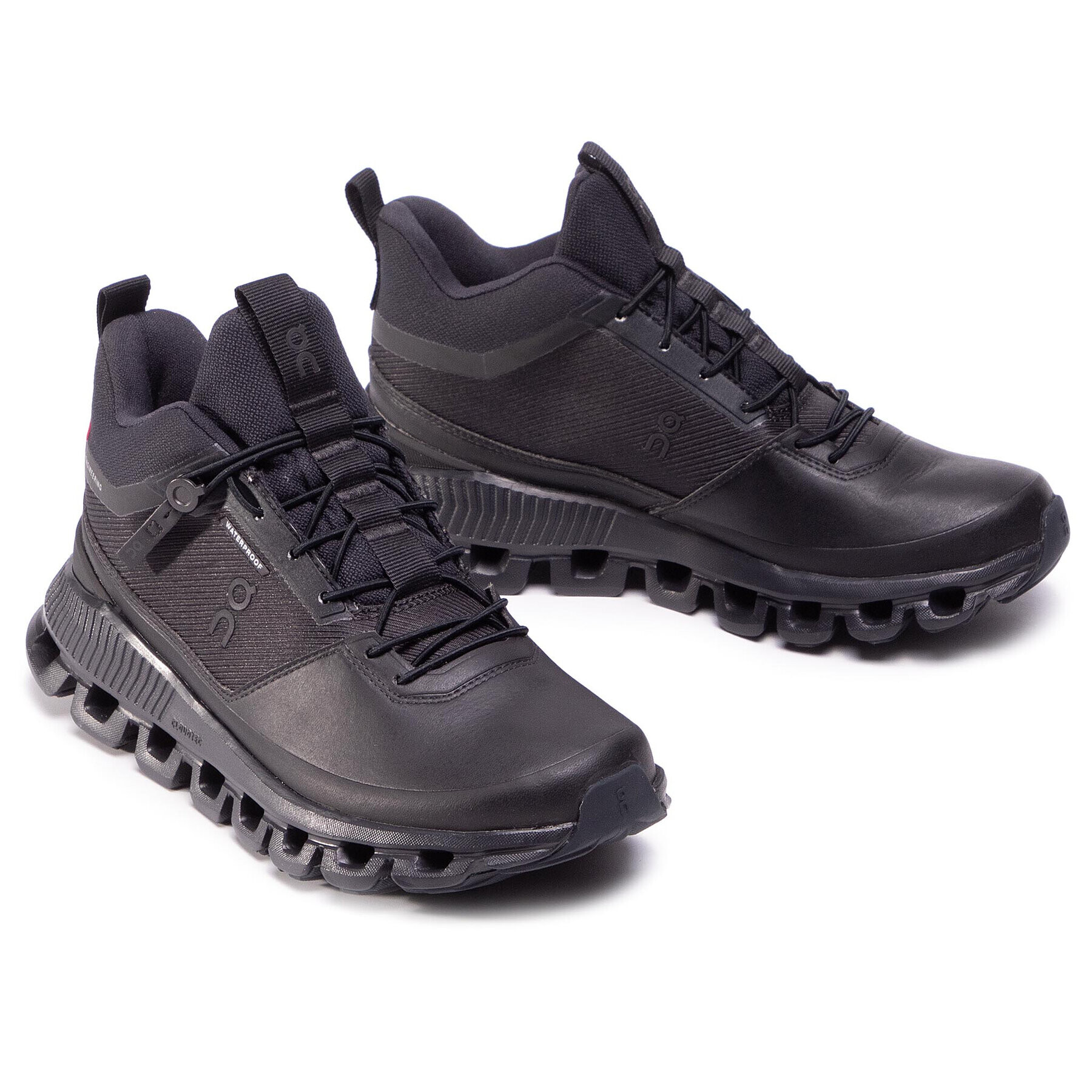 On Sneakers Cloud Hi Waterproof 2899672 Negru - Pled.ro