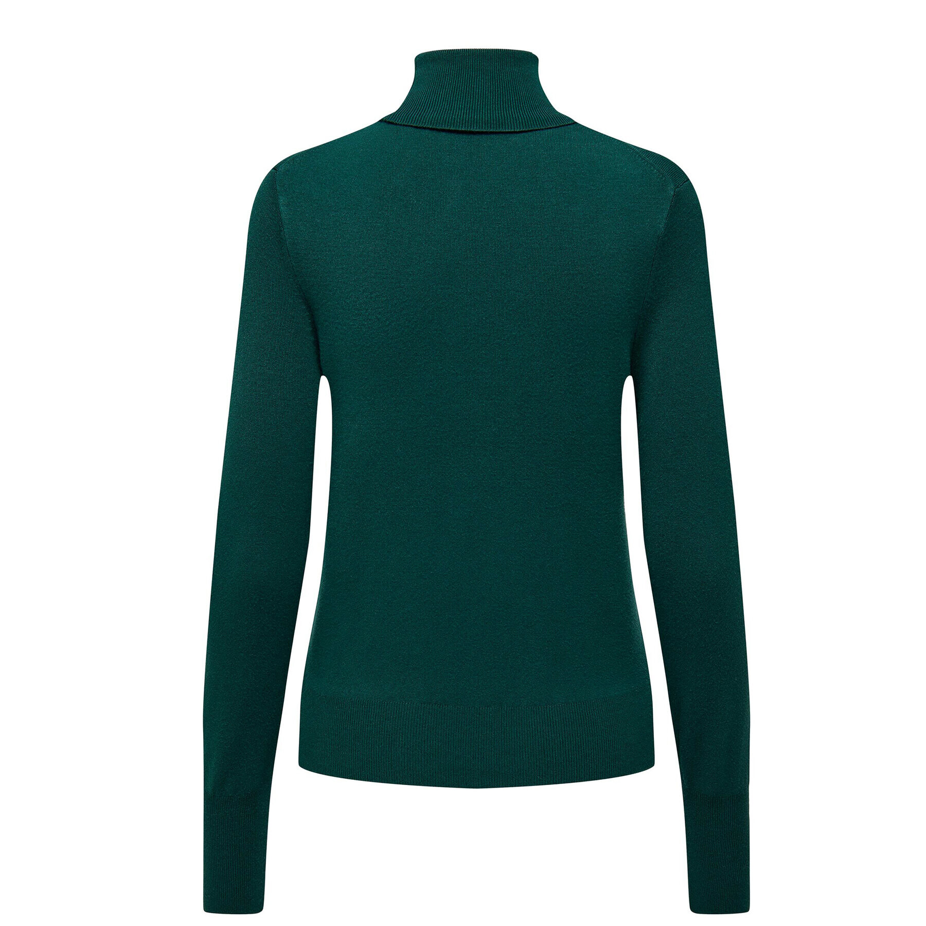 ONLY Bluză cu gât 15183772 Verde Regular Fit - Pled.ro