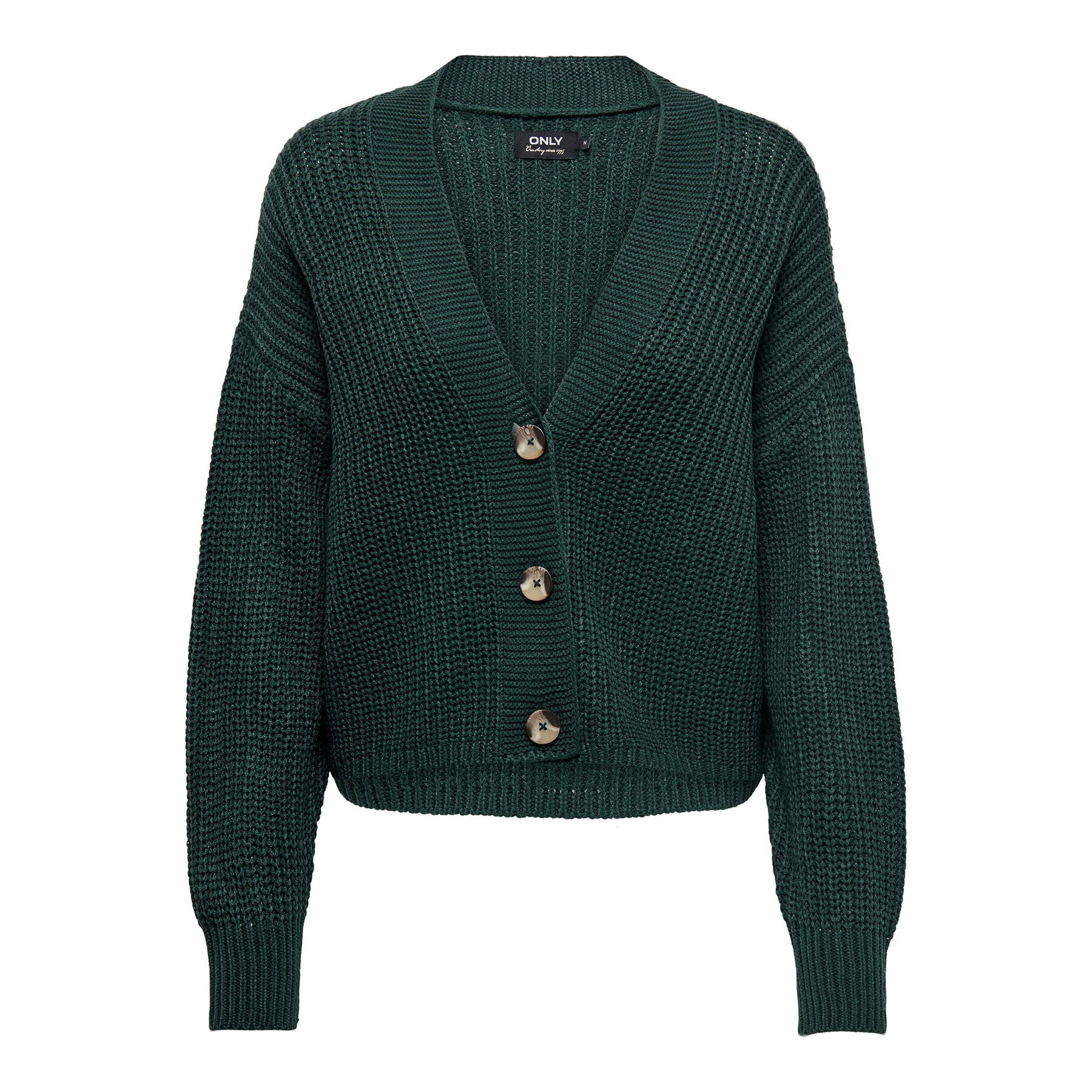 ONLY Cardigan 15211521 Verde Regular Fit - Pled.ro