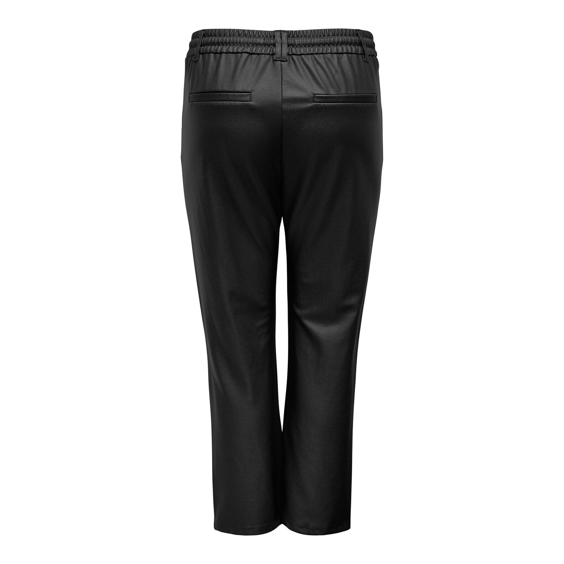 ONLY Carmakoma Pantaloni din imitație de piele Goldtrash 15269751 Negru Loose Fit - Pled.ro